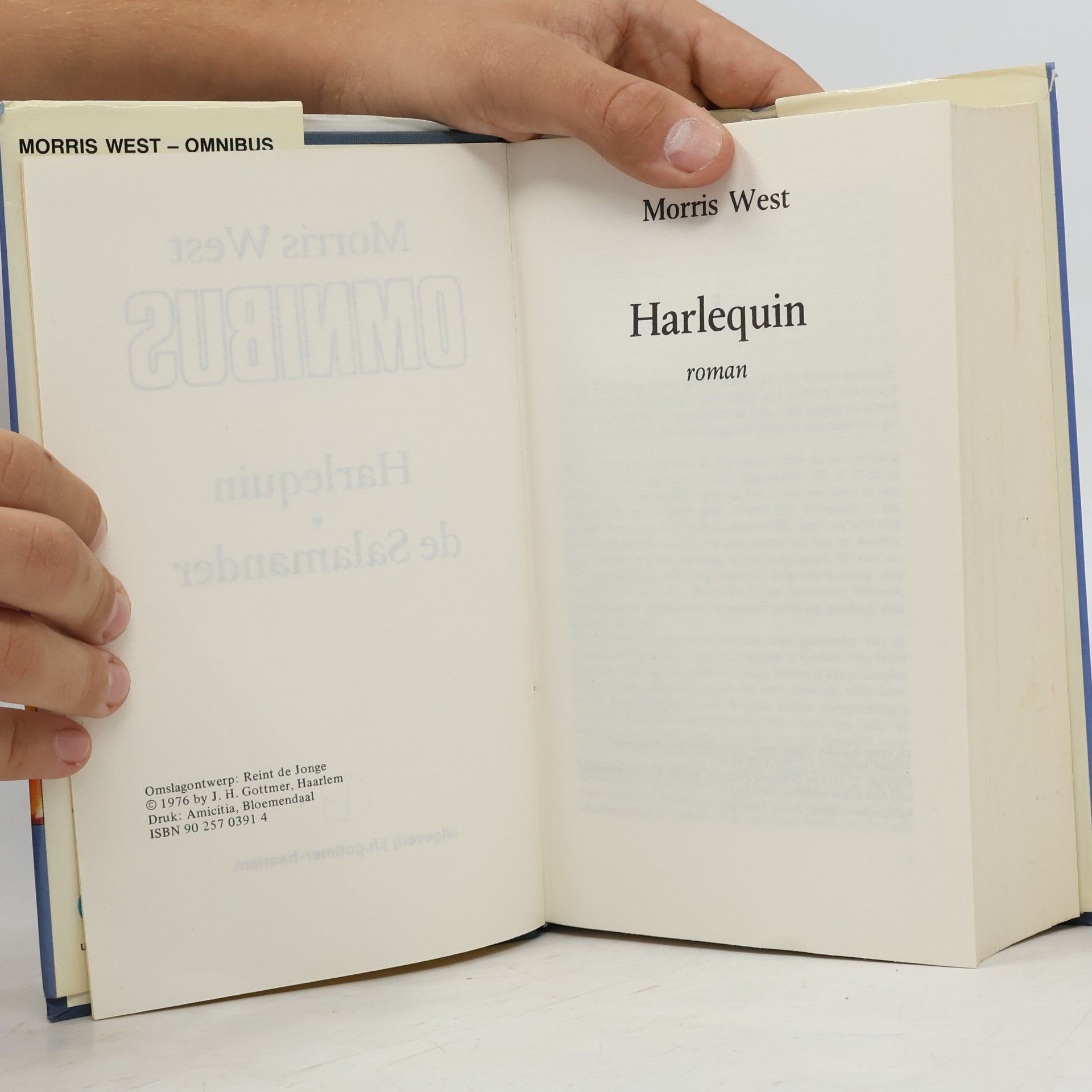 Morris West Omnibus: Harlequin. Salamander