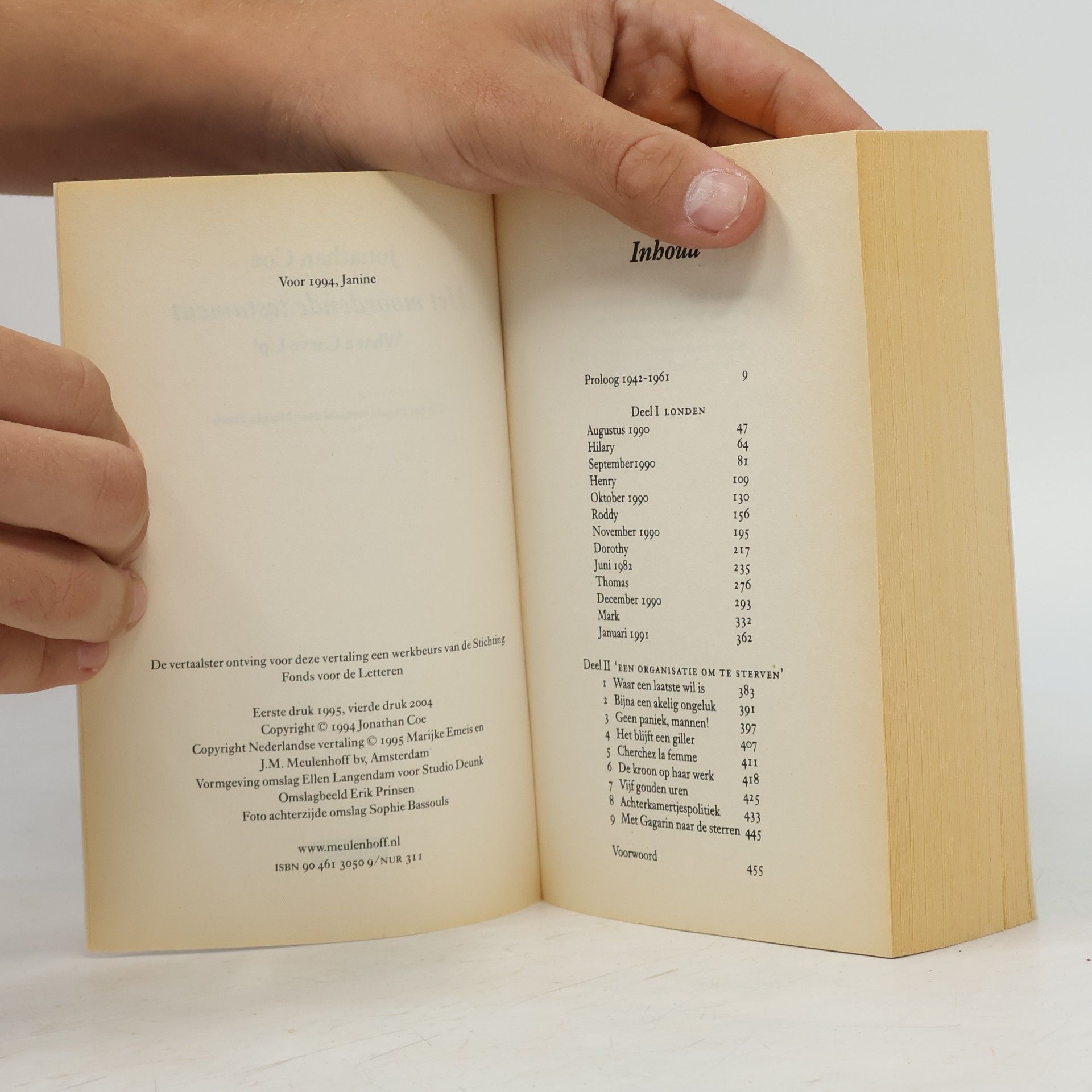 Jonathan Coe Het moordende testament