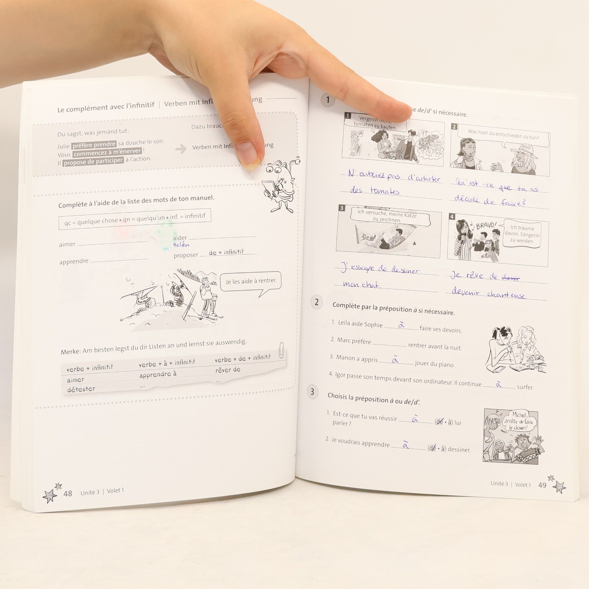 Cornelsen Verlag GmbH À plus ! 1. und 2. Fremdsprache. Band 3 - 101 Grammatikübungen