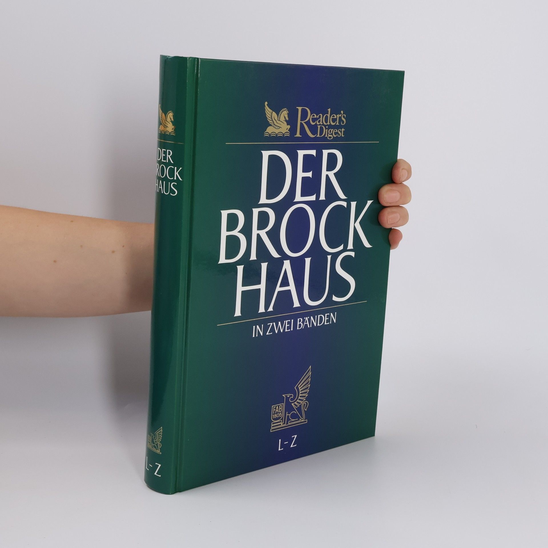 Kolektiv autorů Der Brockhaus in zwei Bänden. A-K + L-Z. (2 Bände)