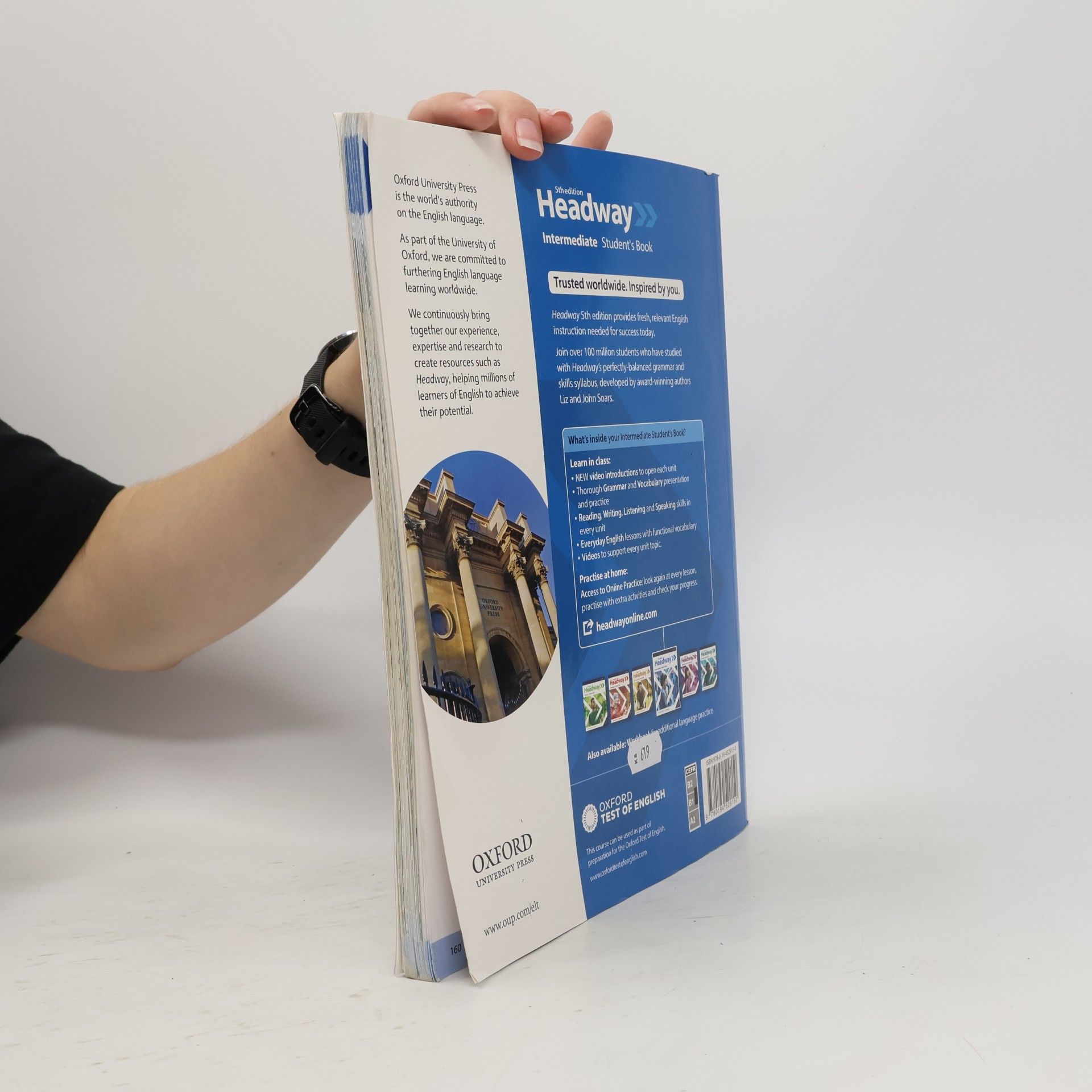 Autorenkollektiv New Headway Fifth Edition Intermediate Student's Book with Online Practice