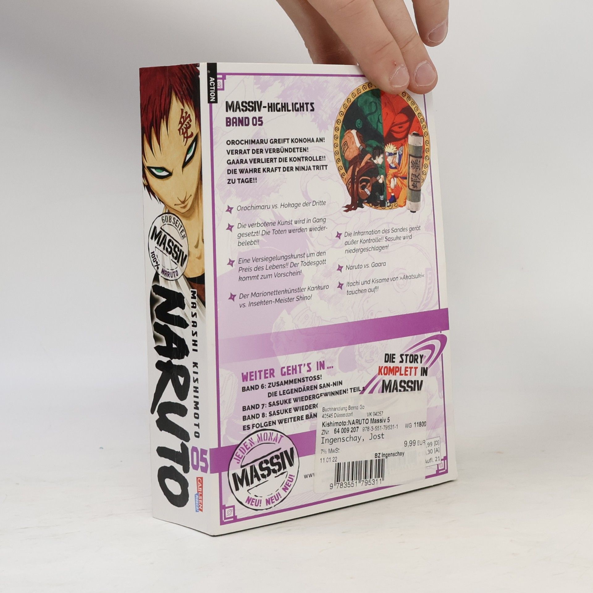 Masashi Kishimoto Naruto Massiv 5