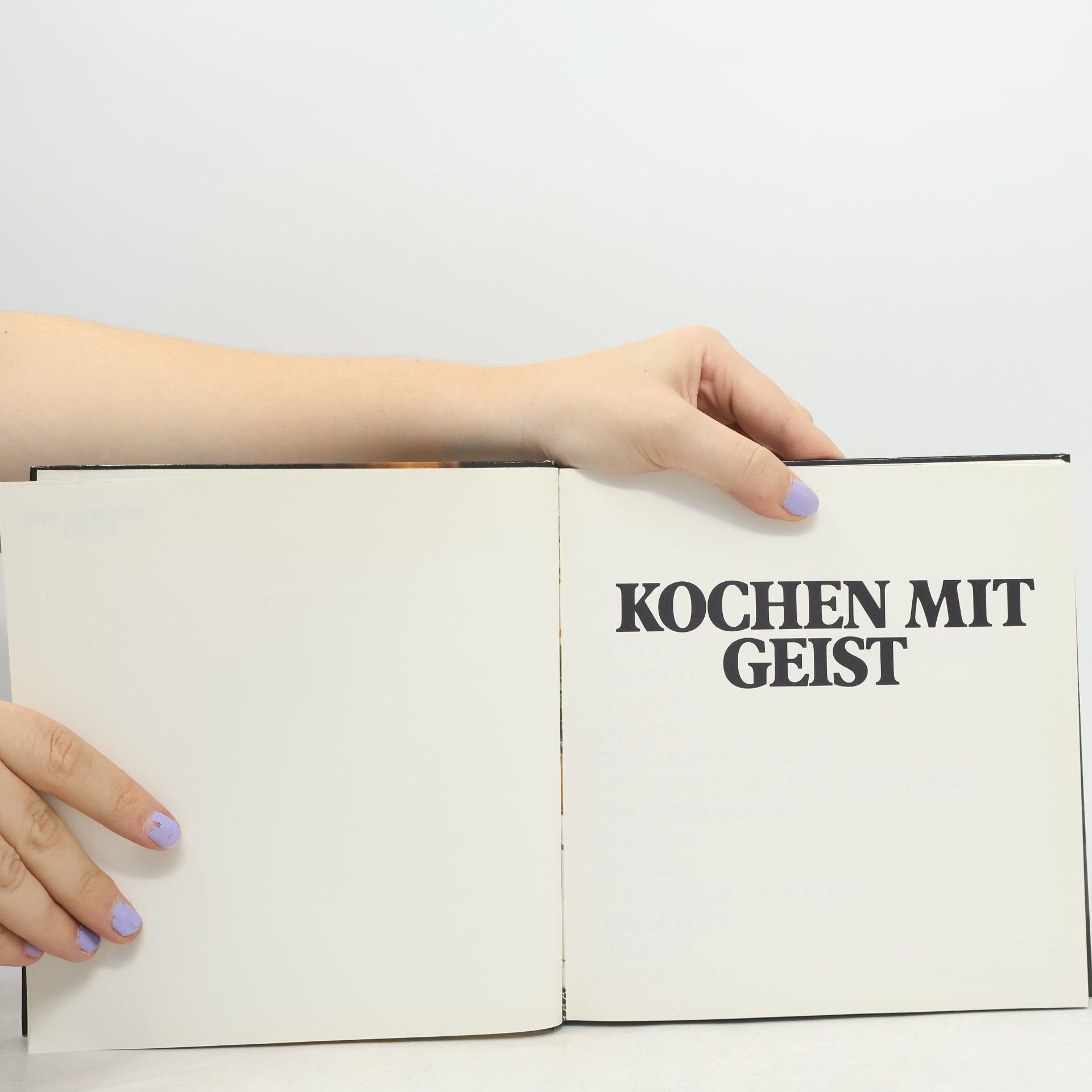 Helga Ganzow Kochen mit Geist