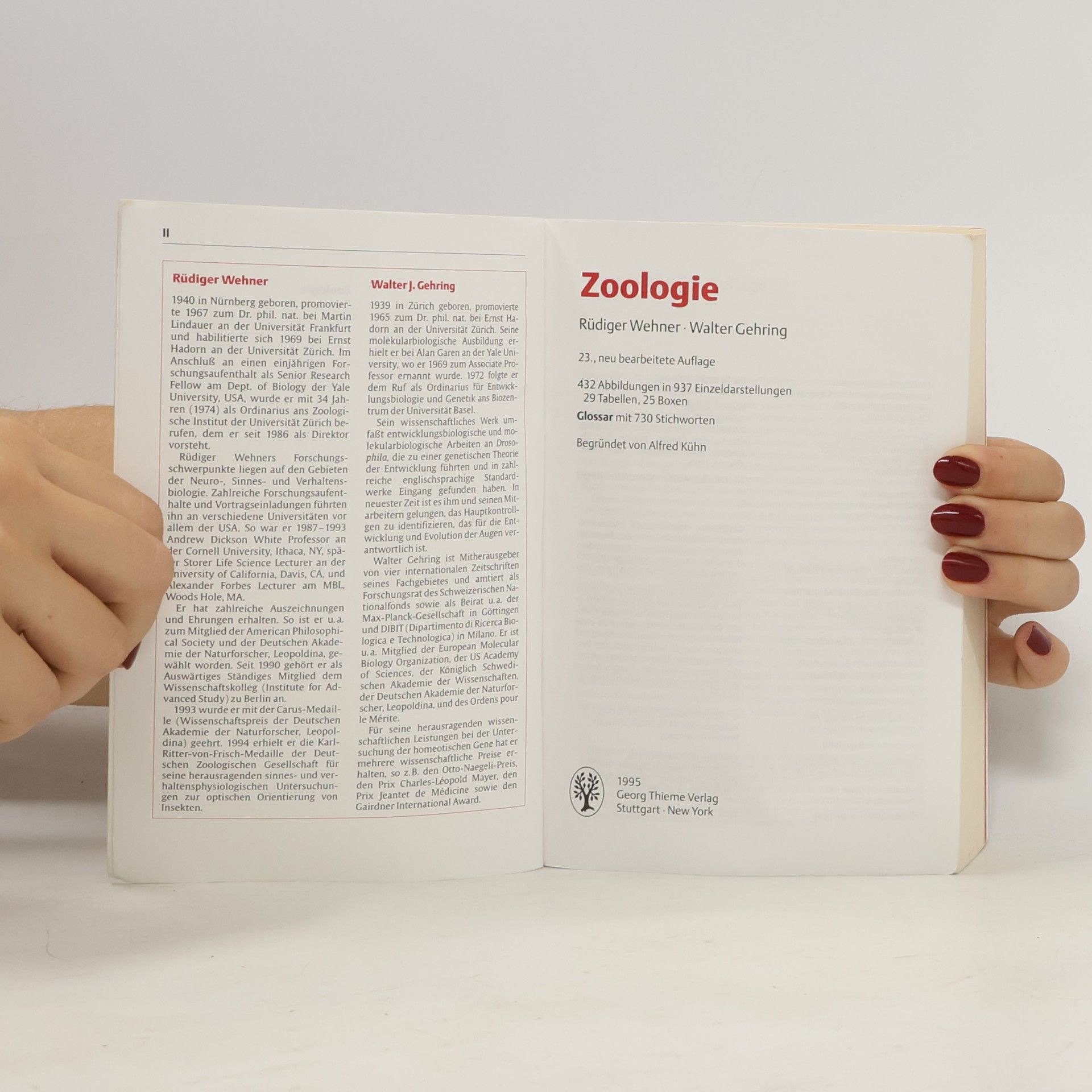 Walter Gehring Zoologie