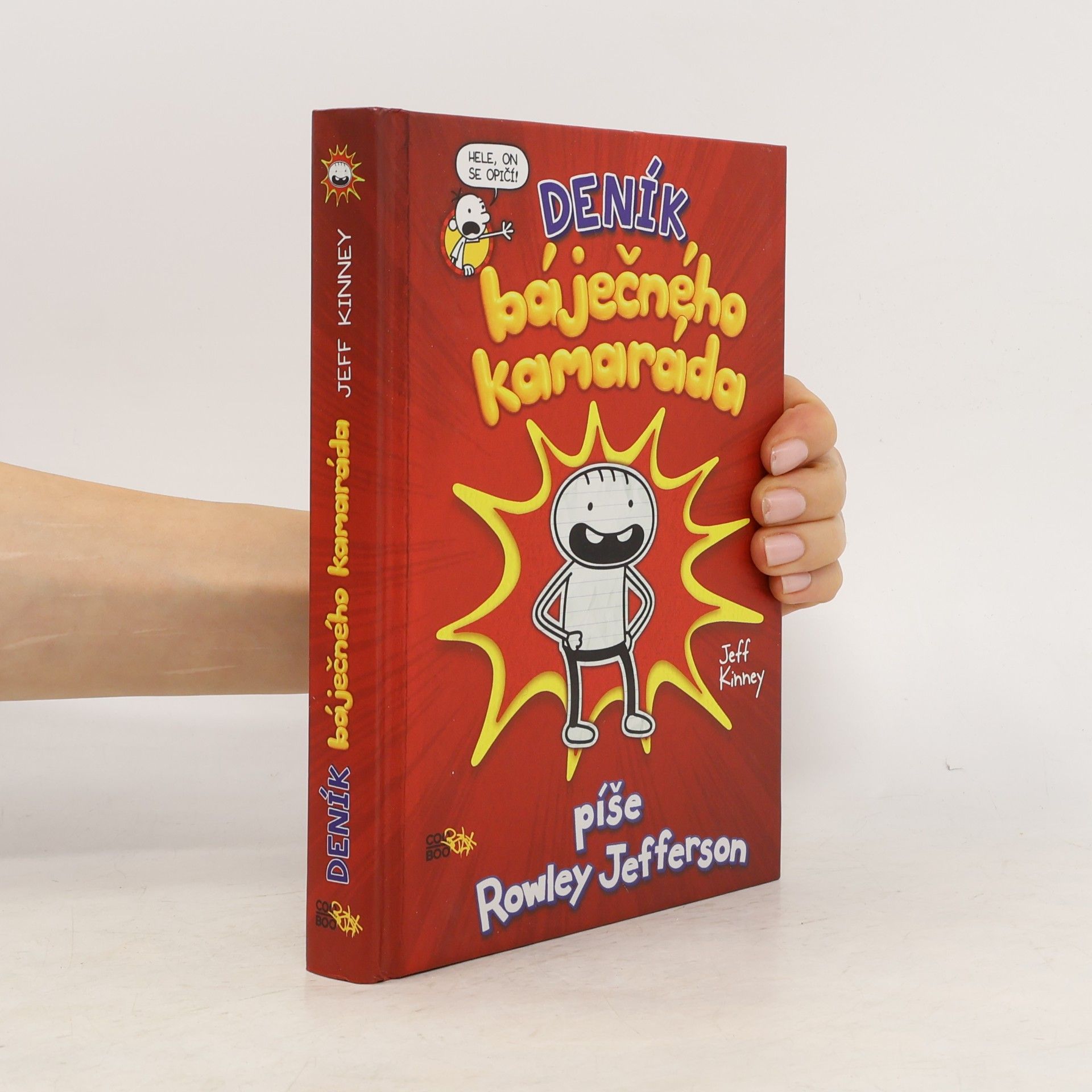 Jeff Kinney Deník báječného kamaráda. Píše Rowley Jefferson