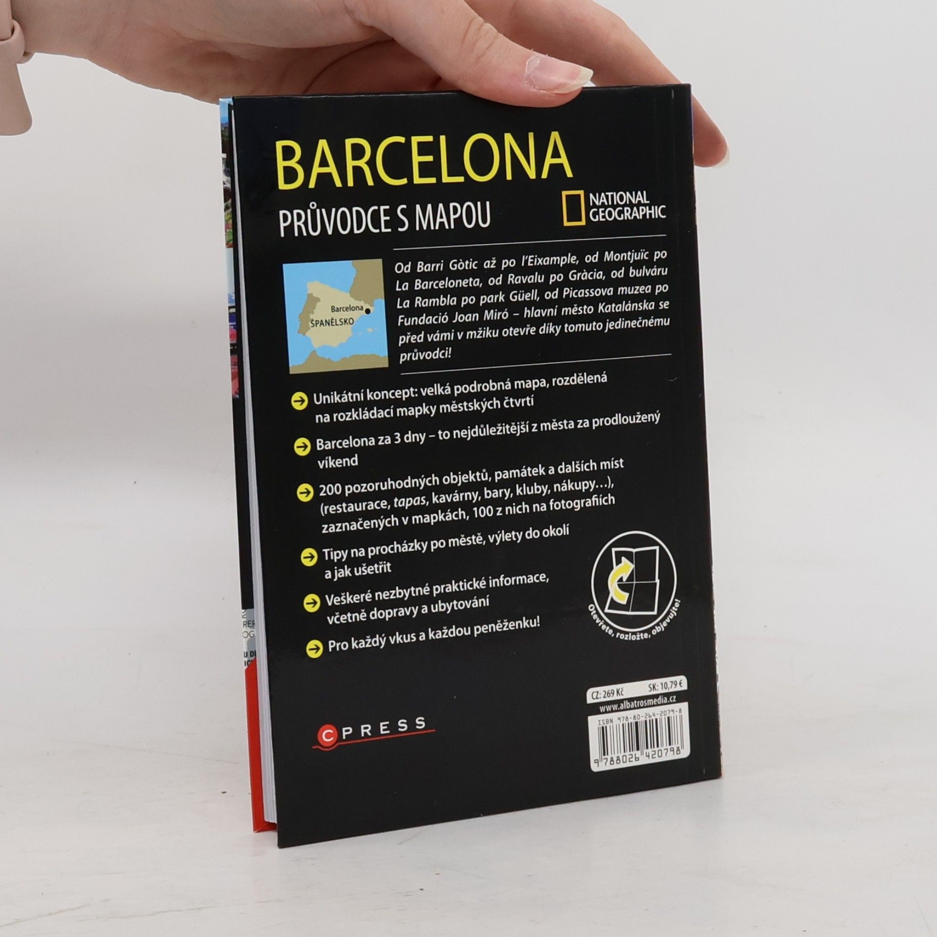 Séverine Bascot Barcelona - průvodce s mapou