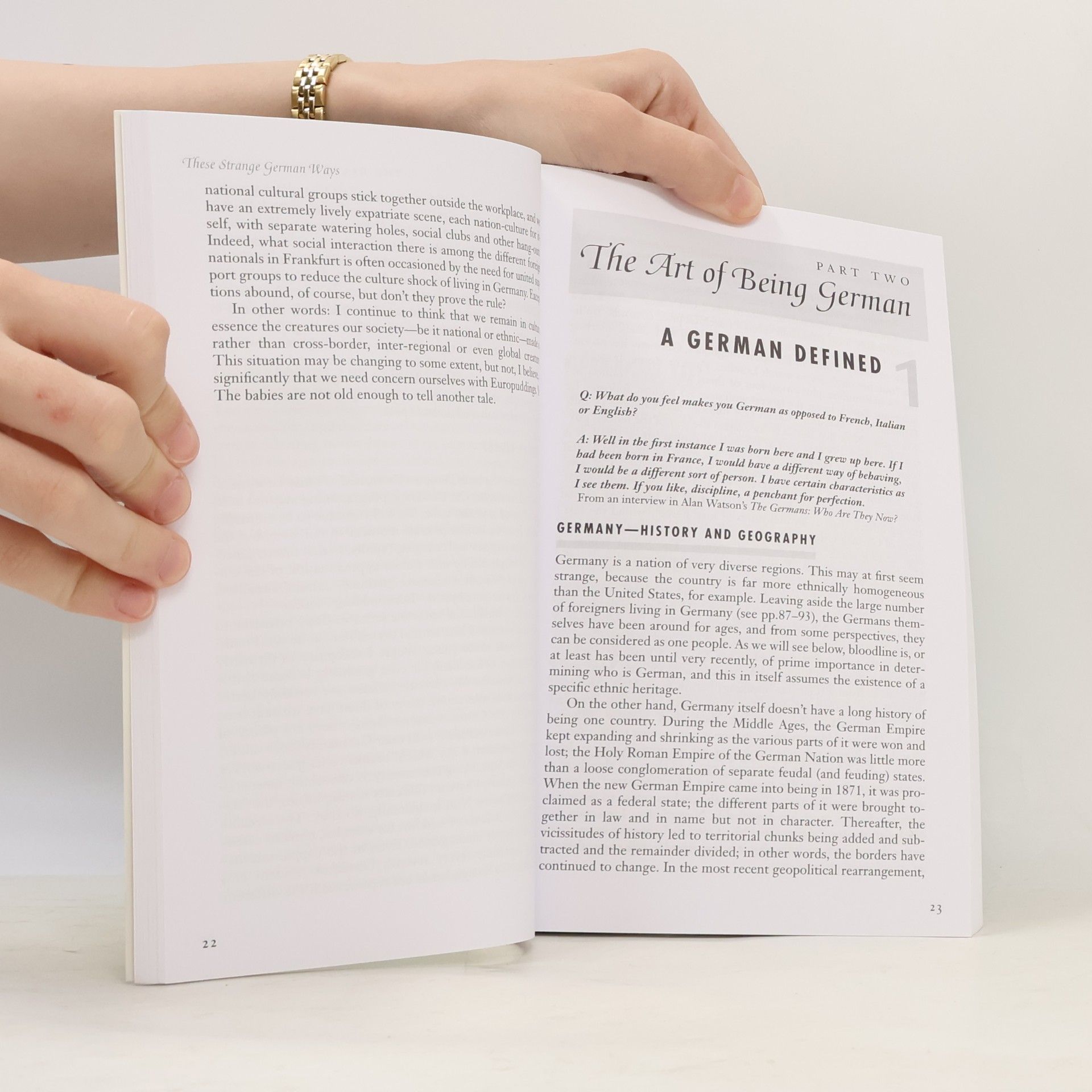 Susan Stern These strange German ways and the whys of the ways