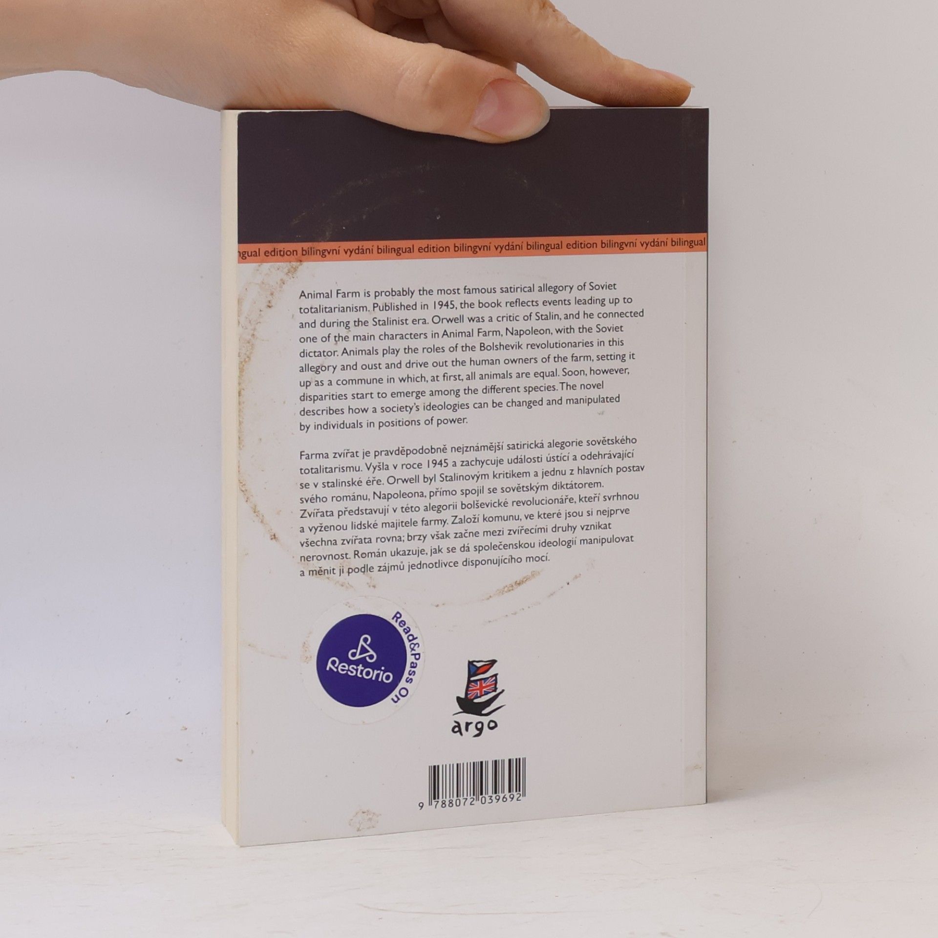 George Orwell Animal Farm = Farma zvířat