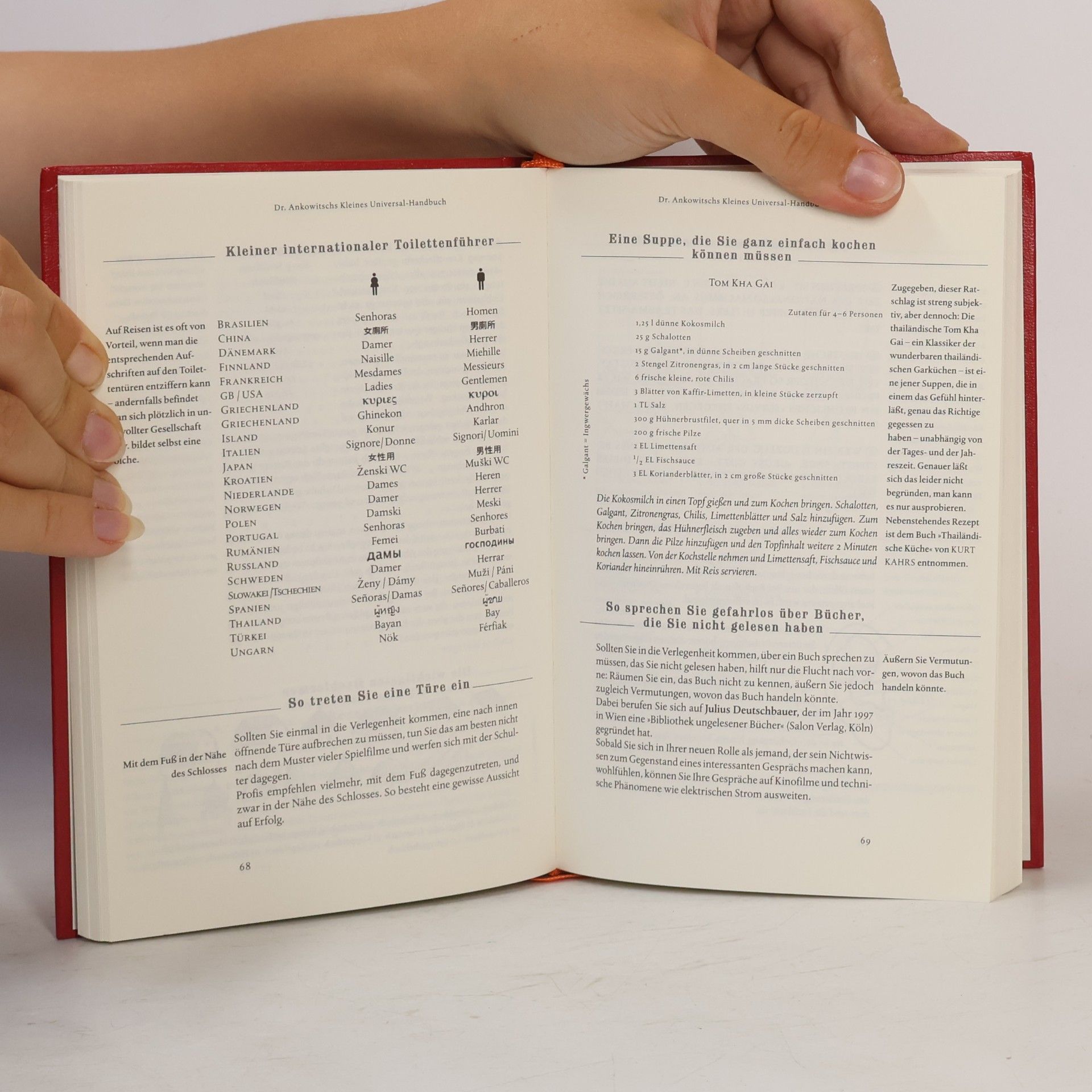 Christian Ankowitsch Dr. Ankowitschs Kleines Universal-Handbuch