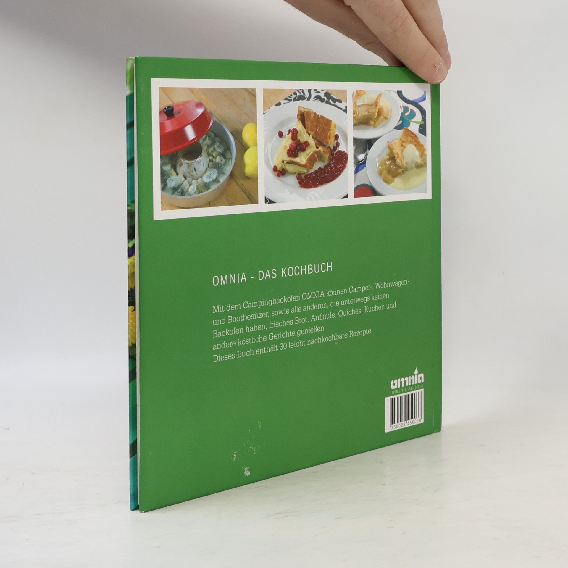 Göran Lundén Omnia - Das Kochbuch für den Campingbackofen