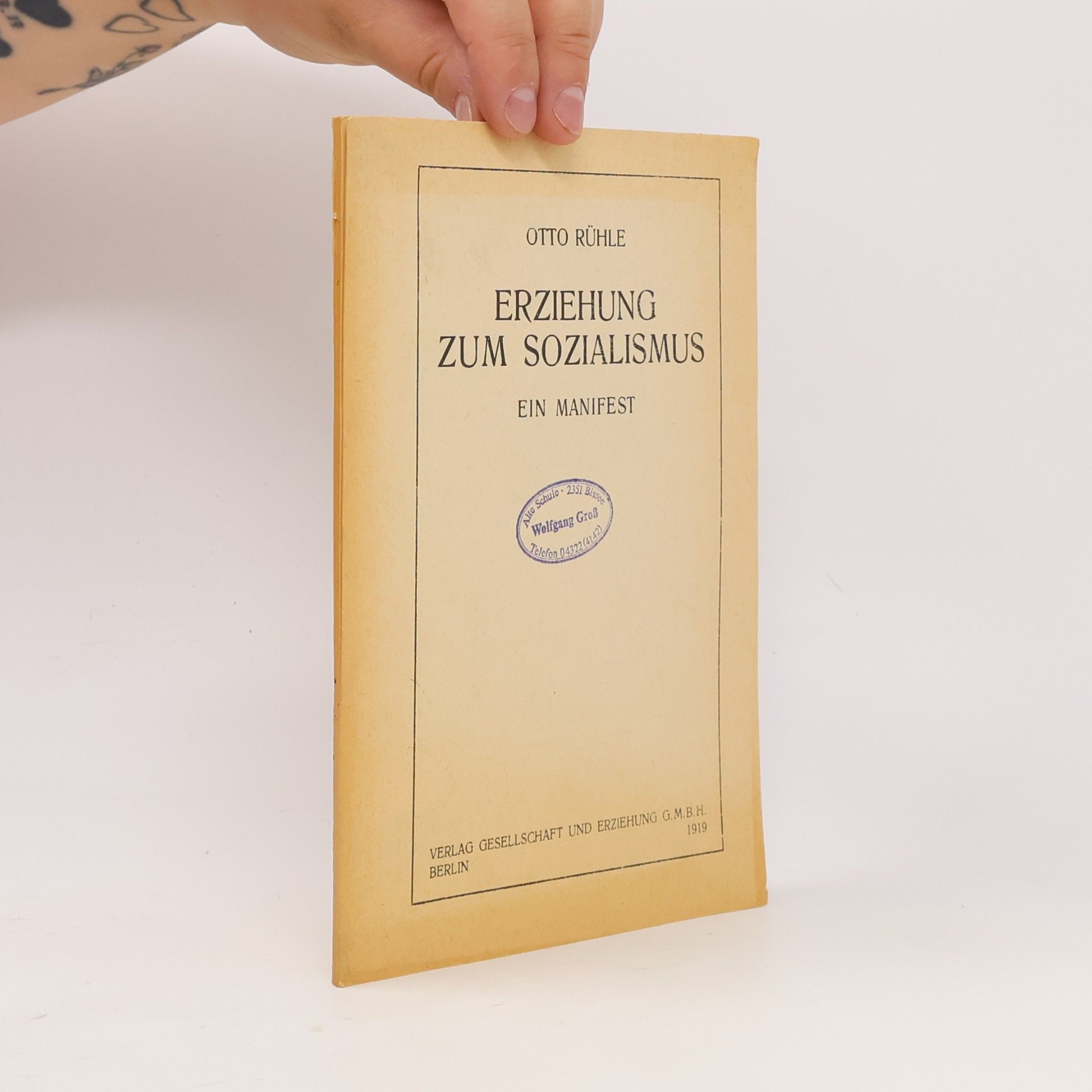 Erziehung zum Sozialismus