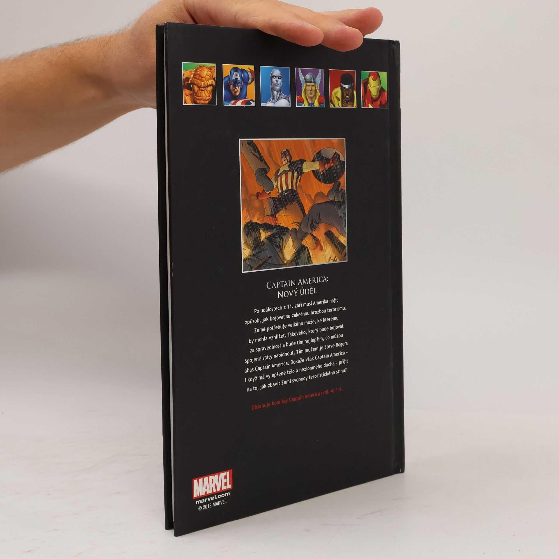 John Cassaday Ultimátní komixový komplet 14. Captain America. Nový úděl