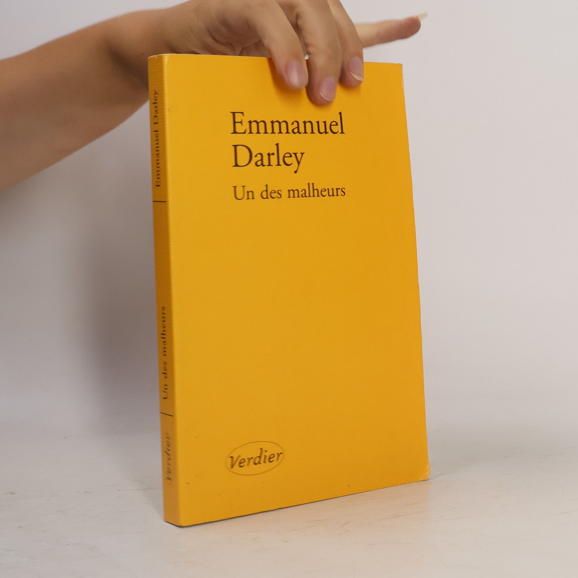 Emmanuel Darley Un des malheurs