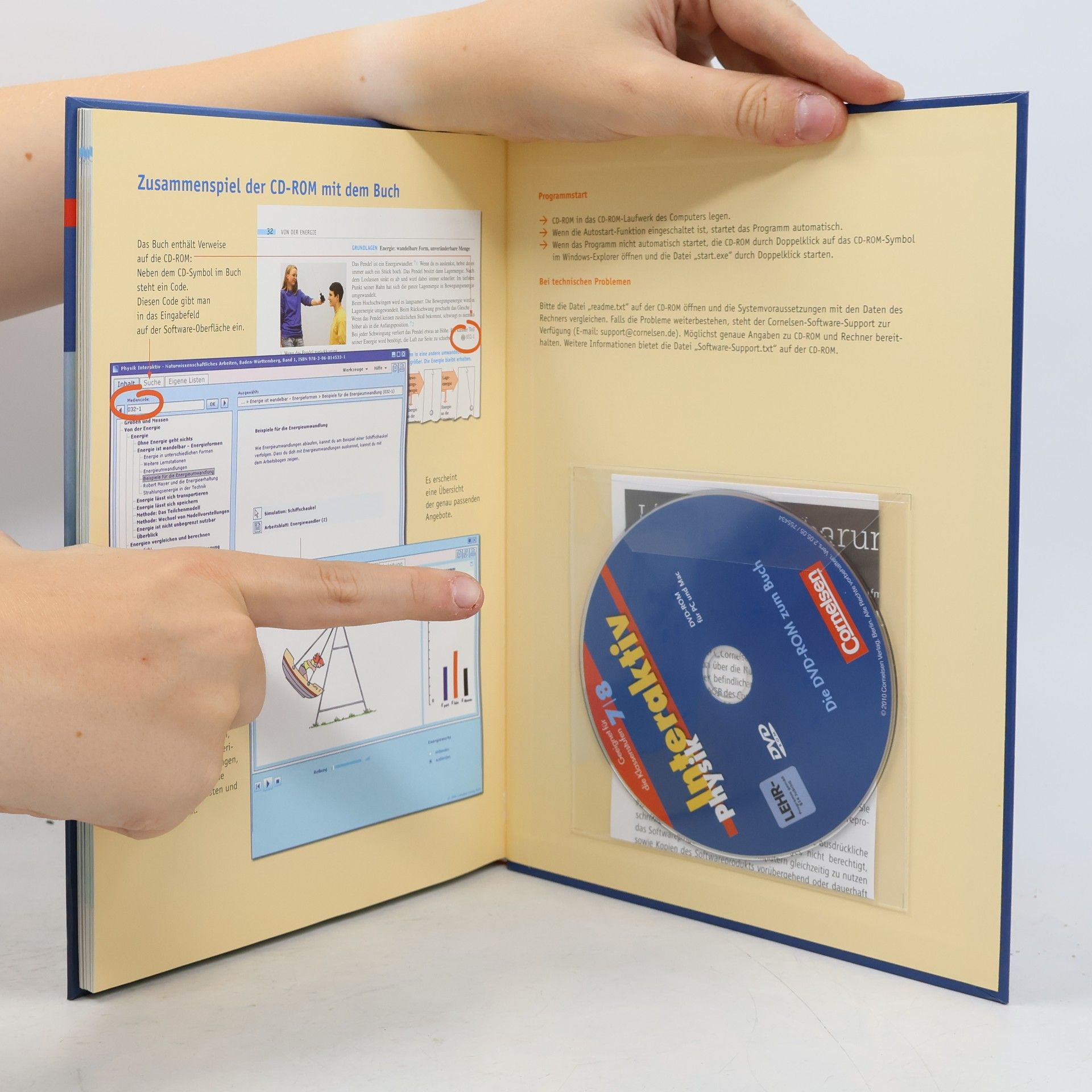 Cornelsen Verlag GmbH Physik interaktiv. 7./8. Schuljahr. Schülerbuch mit CD-ROM. Nord