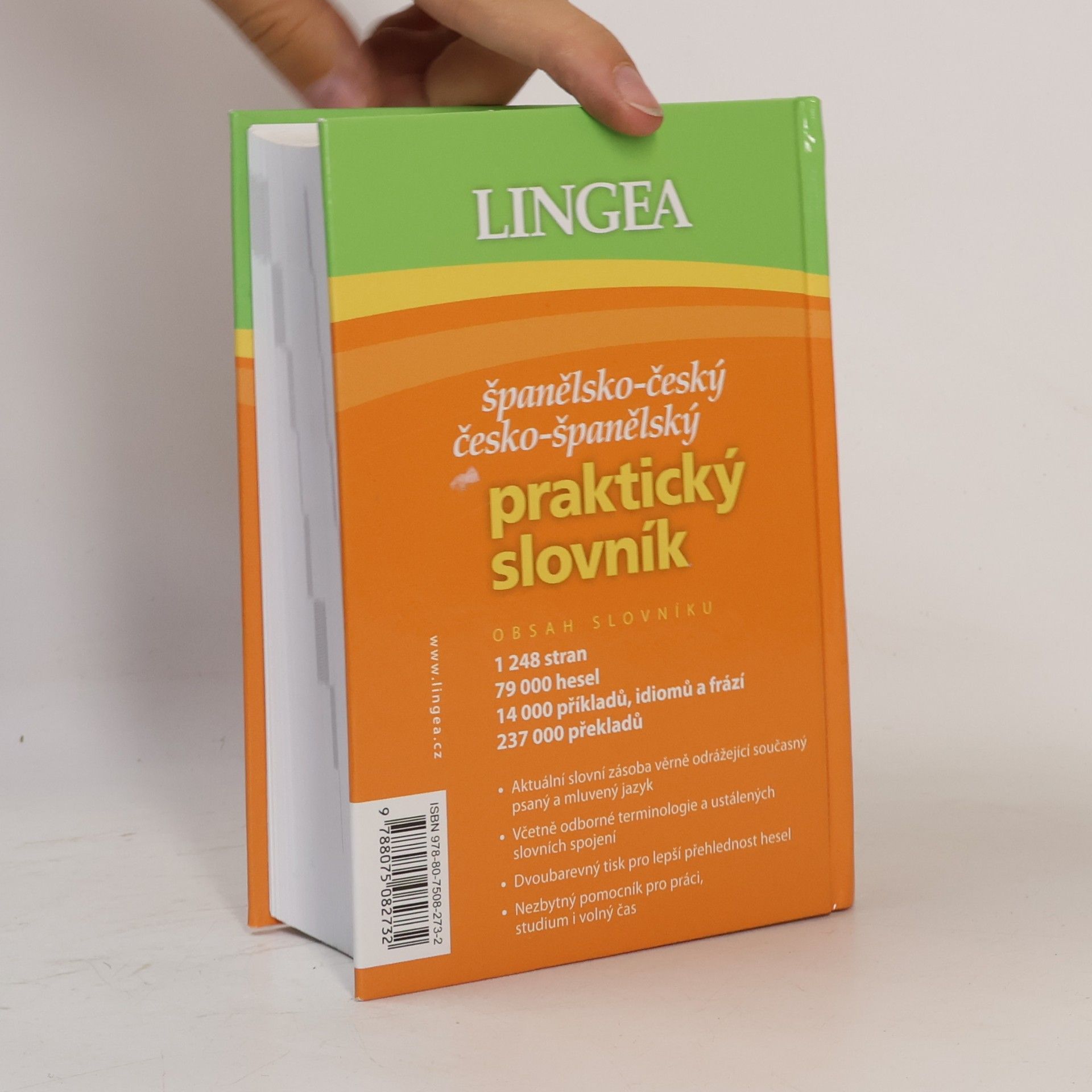 Collectif d'auteurs Španělsko-český, česko-španělský praktický slovník