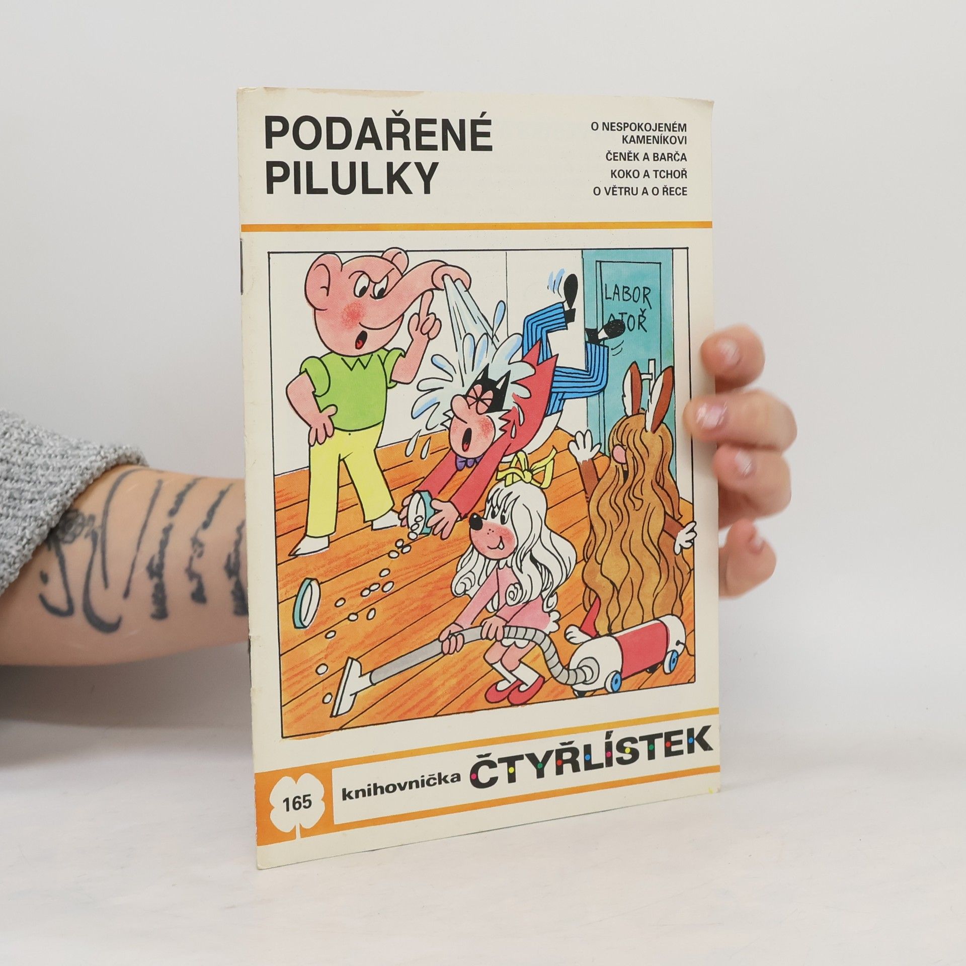 Ljuba Štíplová Čtyřlístek 165. Podařené pilulky
