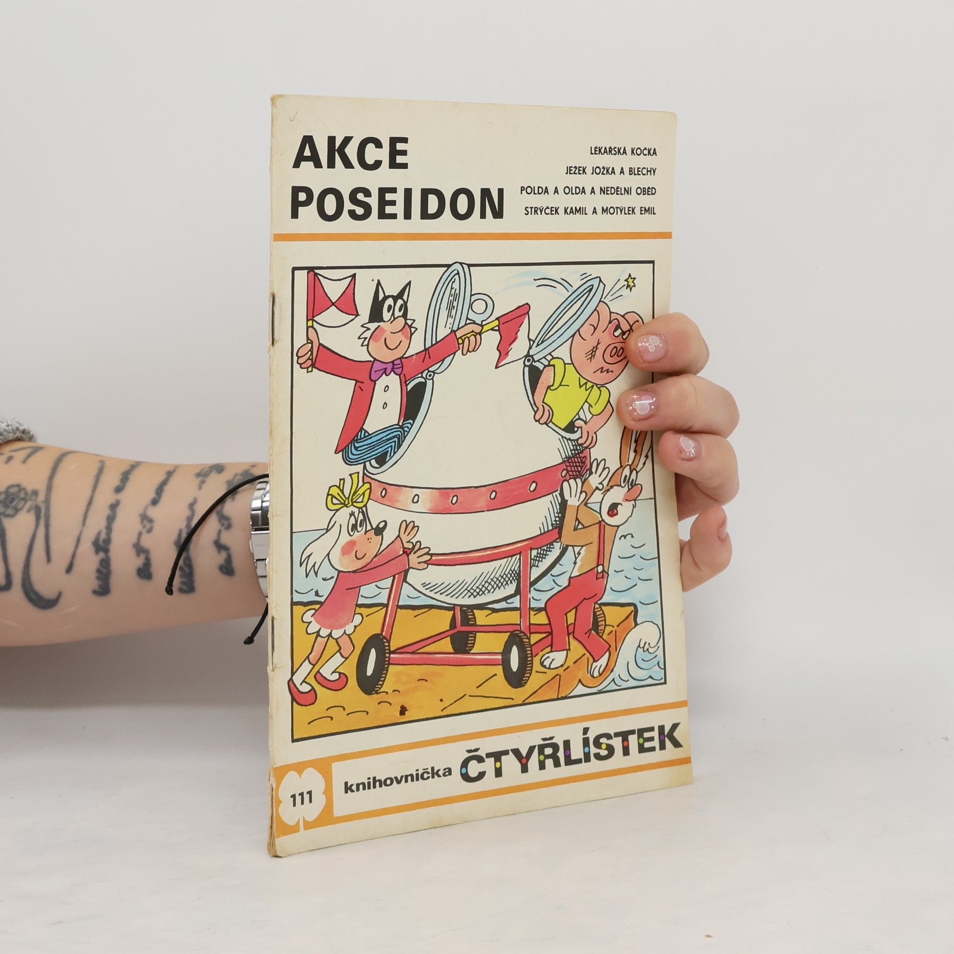 Jaroslav Němeček Čtyřlístek 111. Akce Poseidon