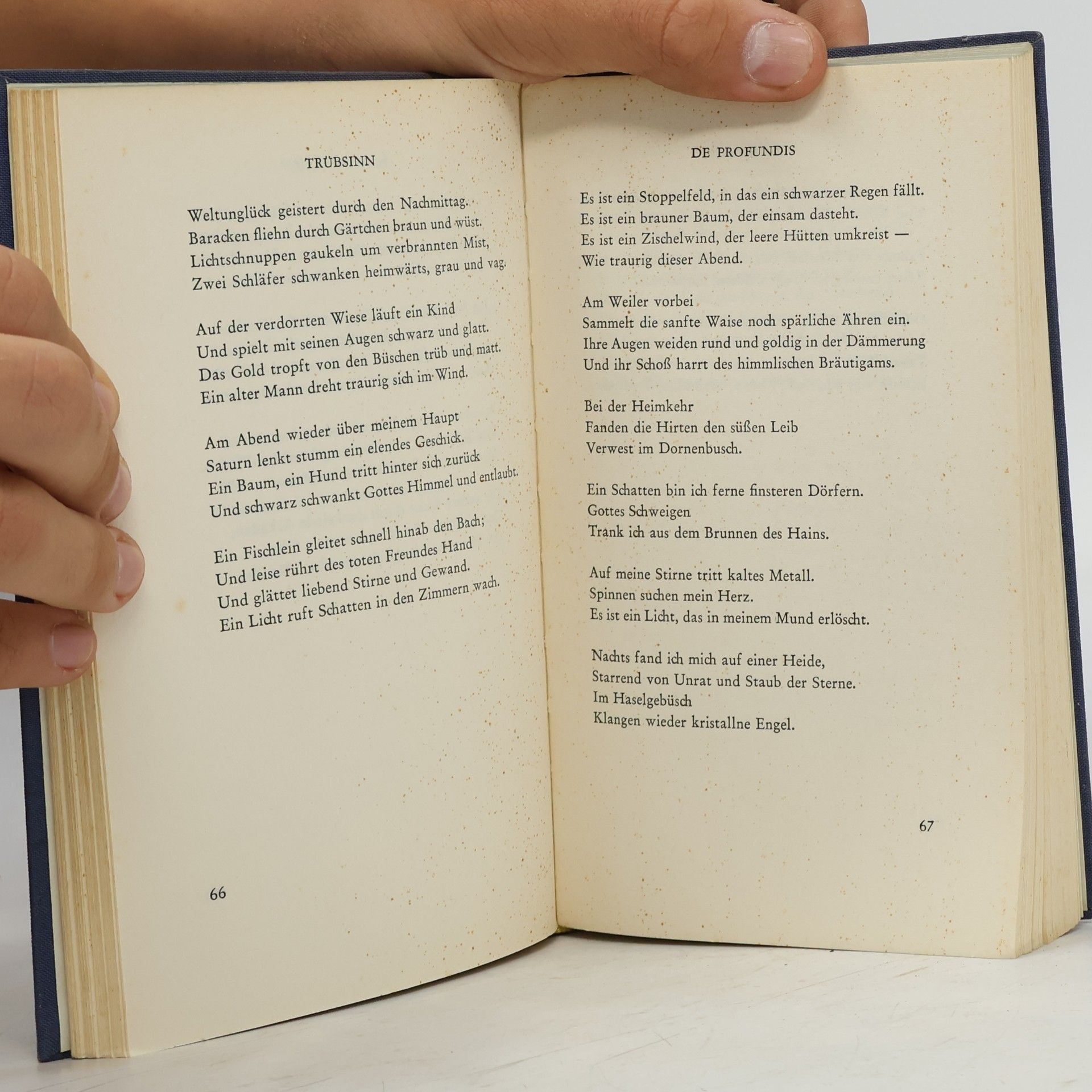 Georg Trakl Aus Goldenem Kelch