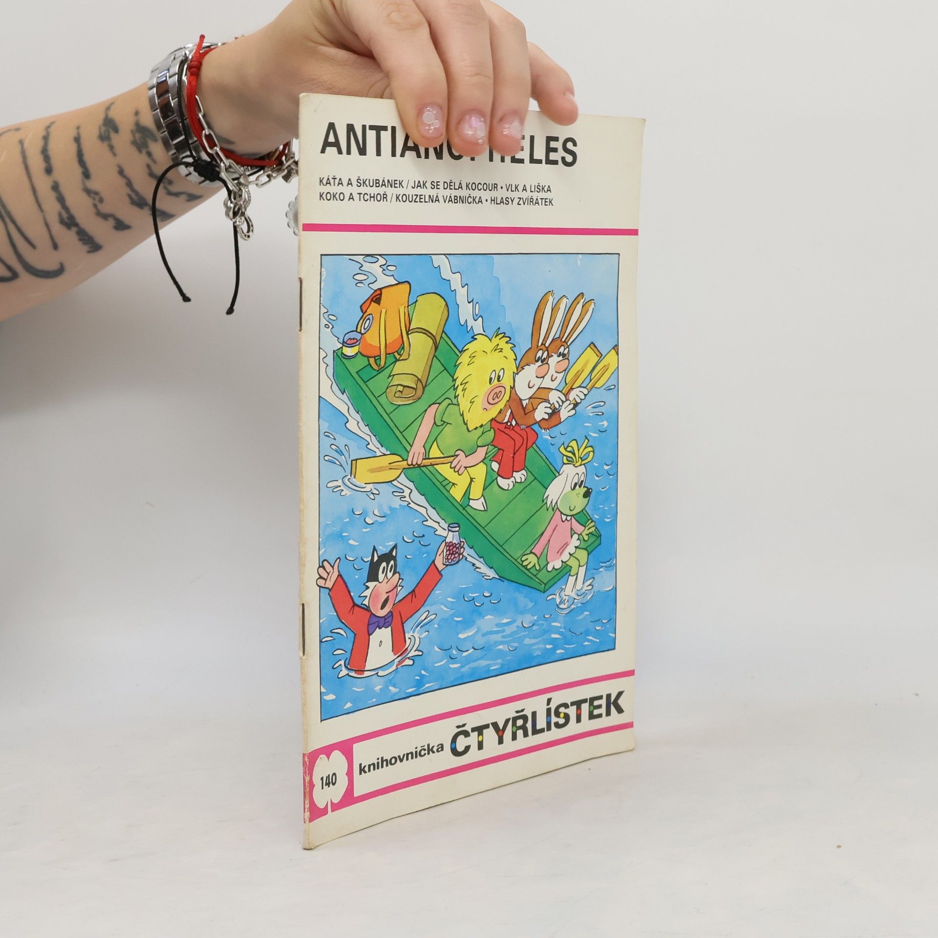 Ljuba Štíplová Čtyřlístek 140. Antianopheles
