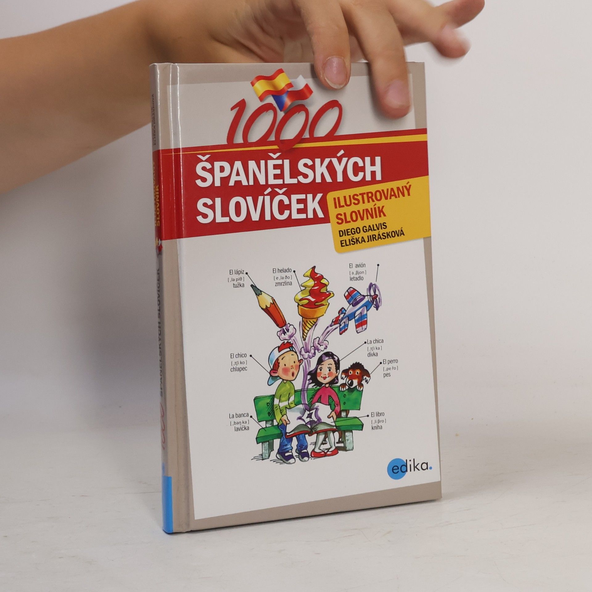 Eliška Jirásková 1000 španělských slovíček (ilustrovaný slovník)