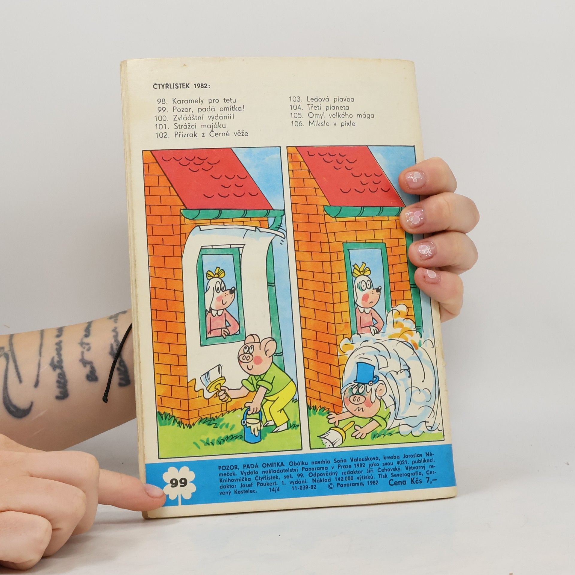 Ljuba Štíplová Čtyřlístek 99/1982