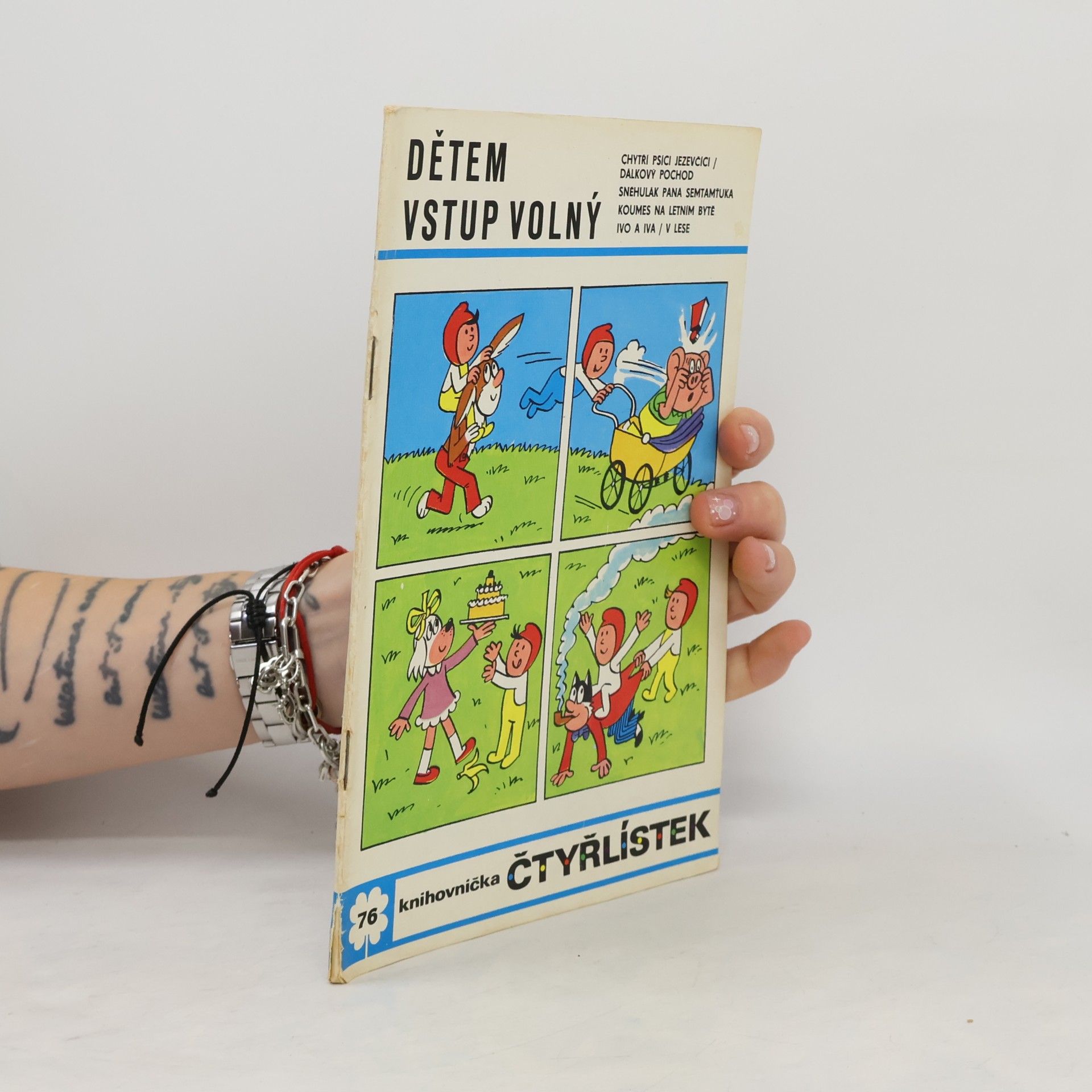Ljuba Štíplová Čtyřlístek 76. Dětem vstup volný