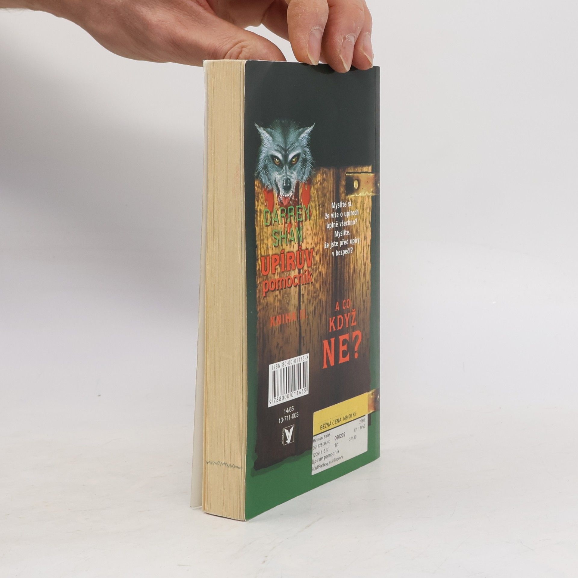 Darren Shan Upírův pomocník