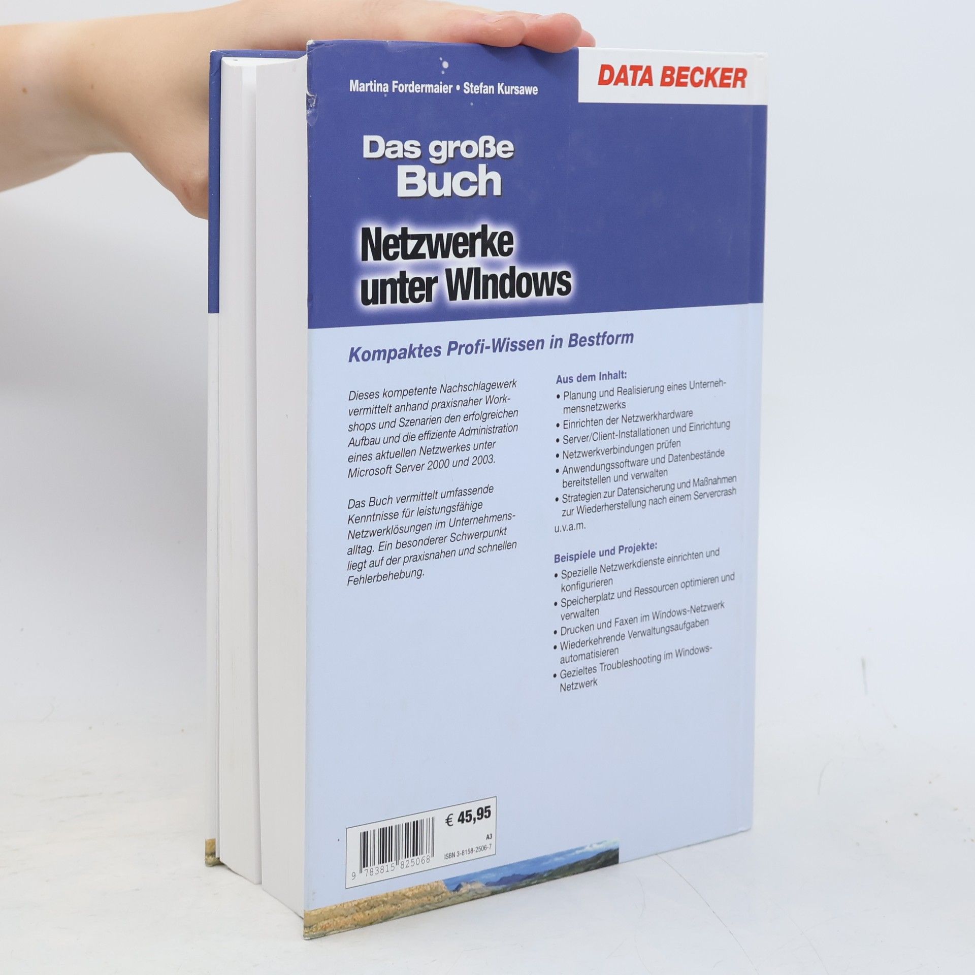 Martina Fordermaier Das große Buch Netzwerke unter Windows
