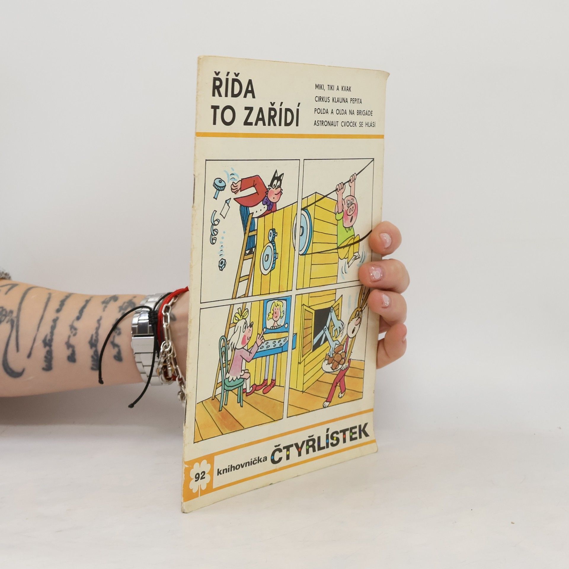 Ljuba Štíplová Čtyřlístek 92. Říďa to zařídí