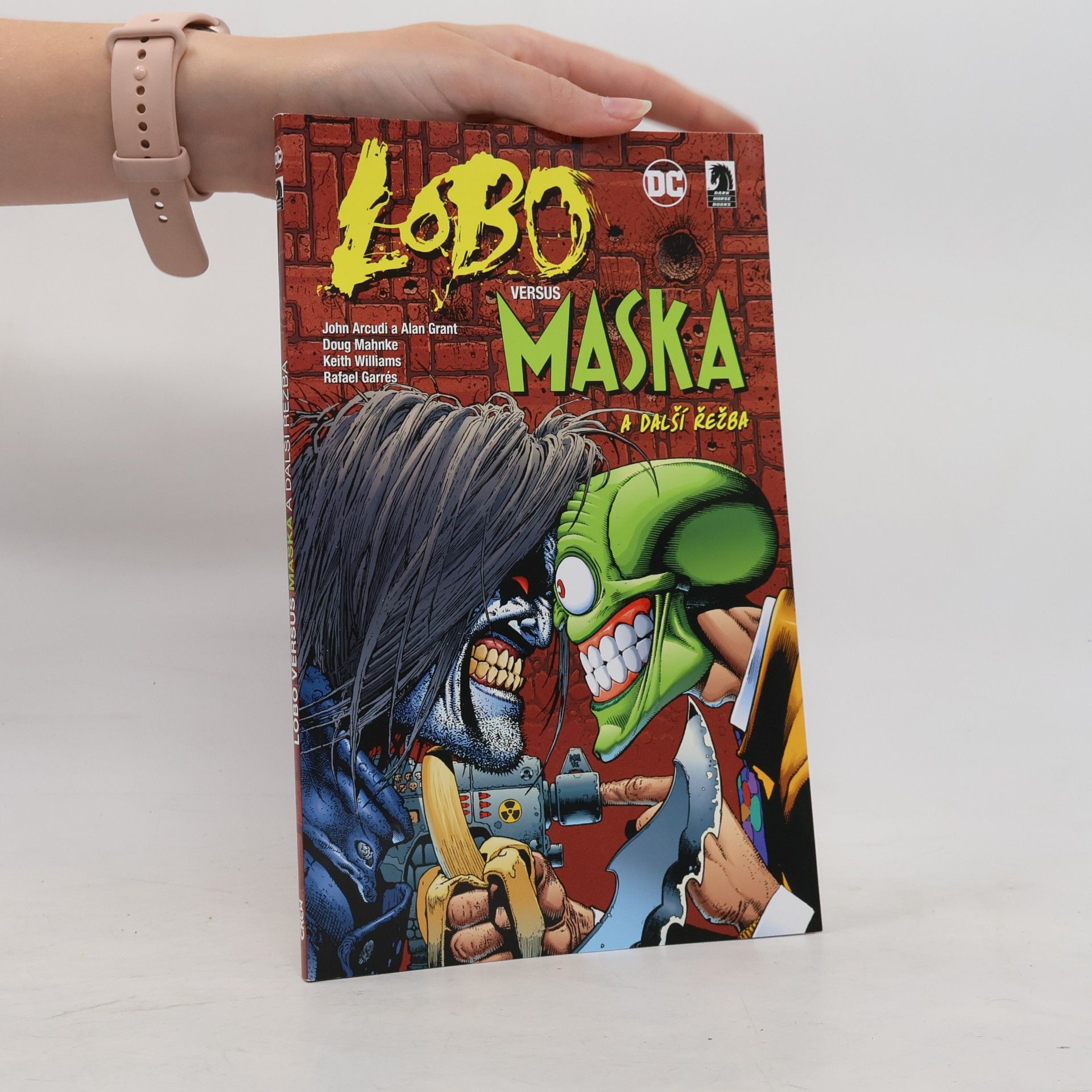 Doug Mahnke Lobo versus Maska a další řežba