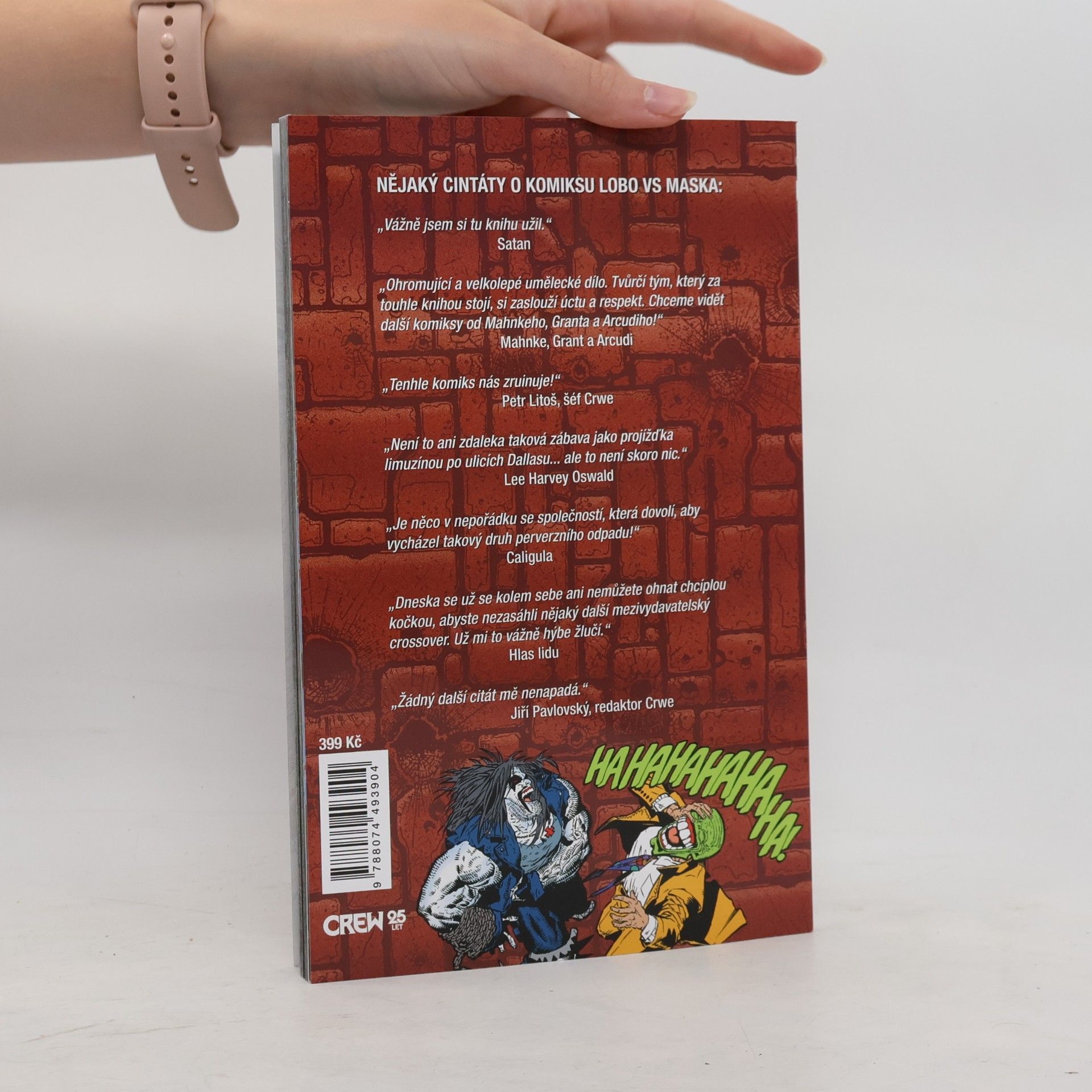 Doug Mahnke Lobo versus Maska a další řežba