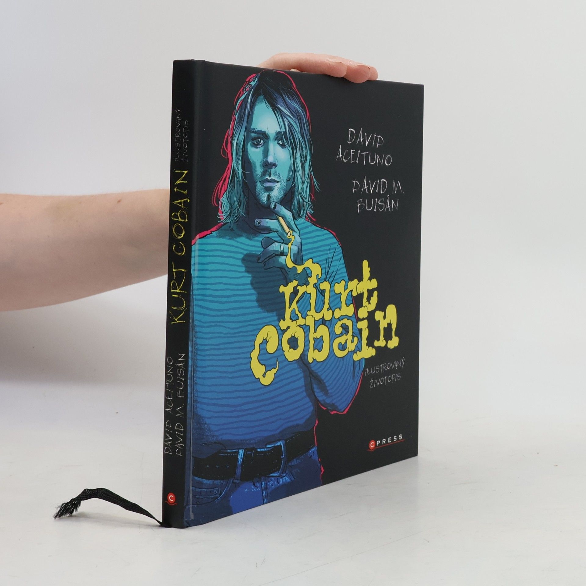 David Aceituno Kurt Cobain: Ilustrovaný životopis