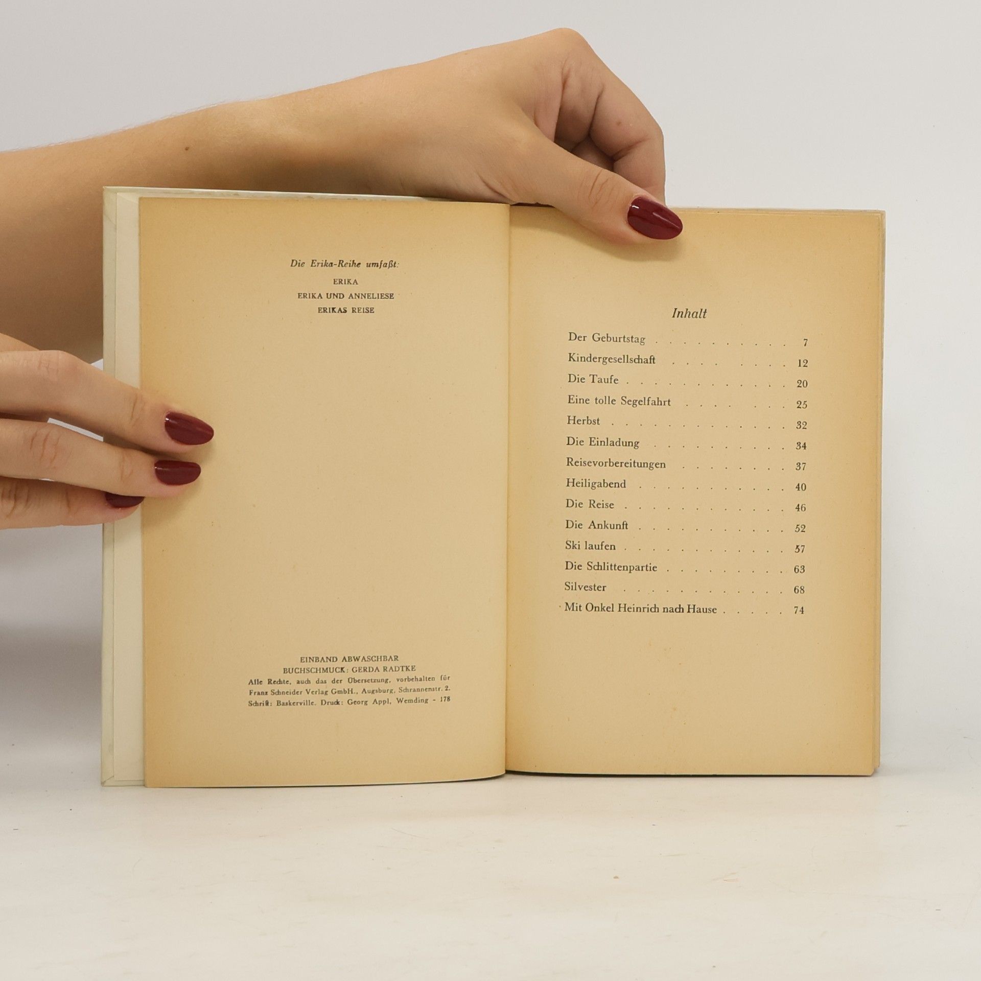 Margarete Haller Erikas Reise