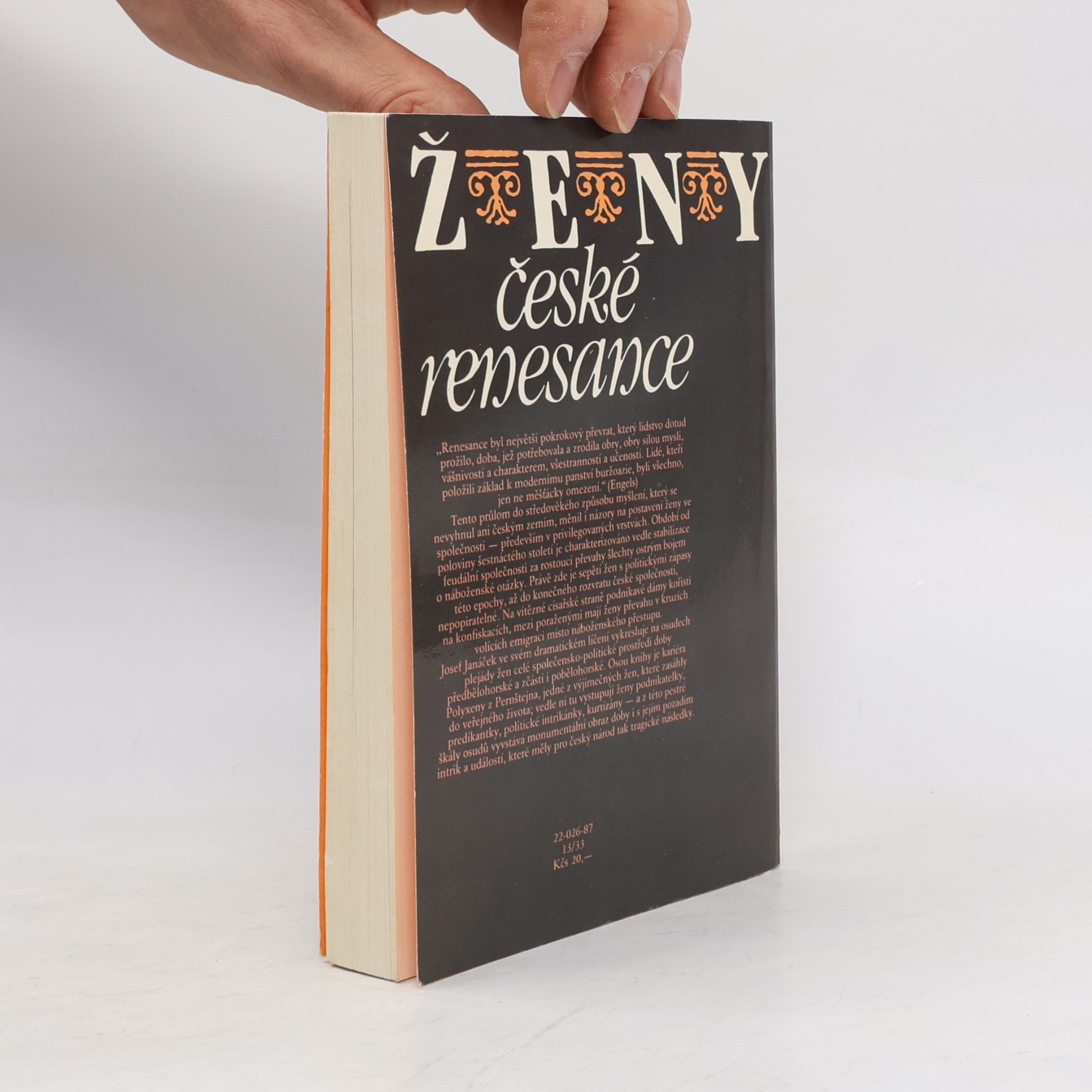 Josef Janáček Ženy české renesance