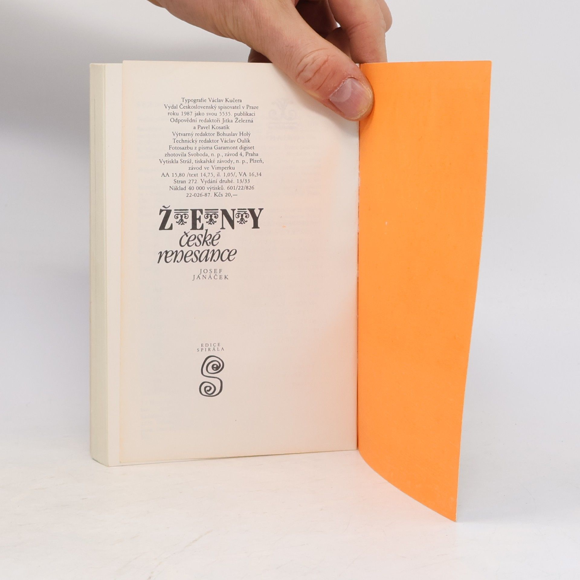 Josef Janáček Ženy české renesance