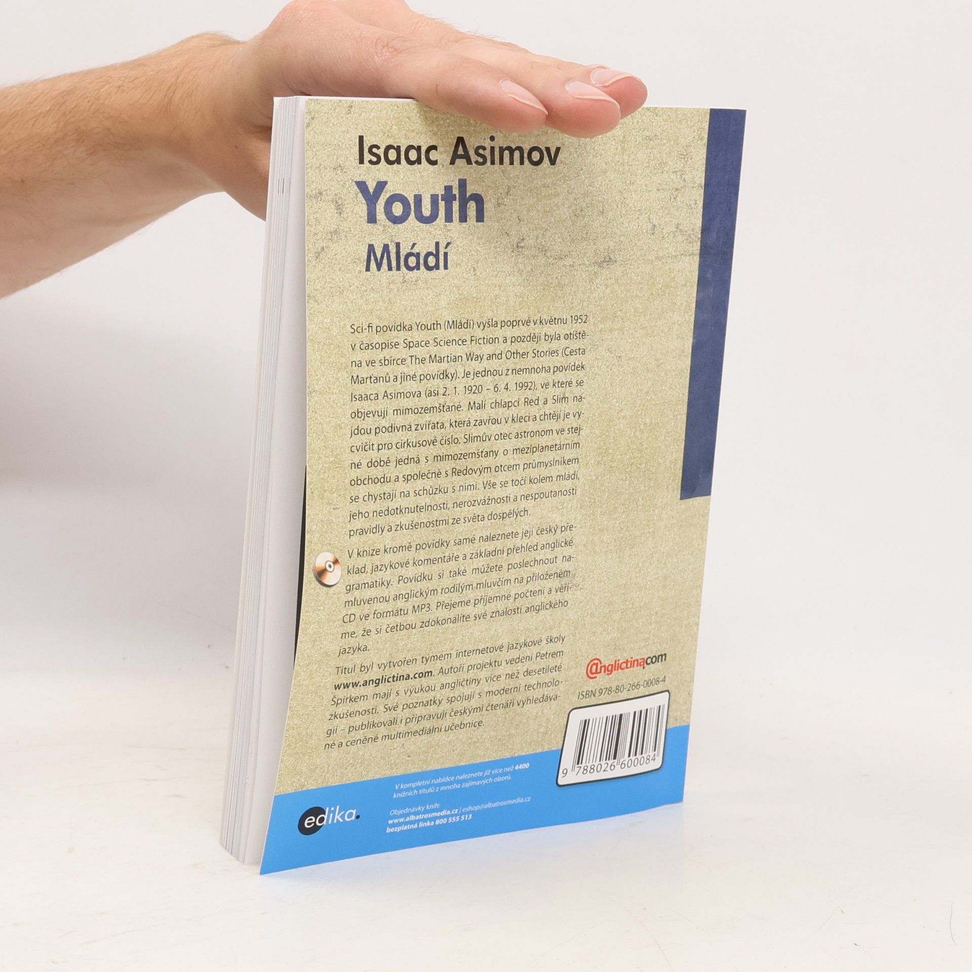 Isaac Asimov The youth. Mládí