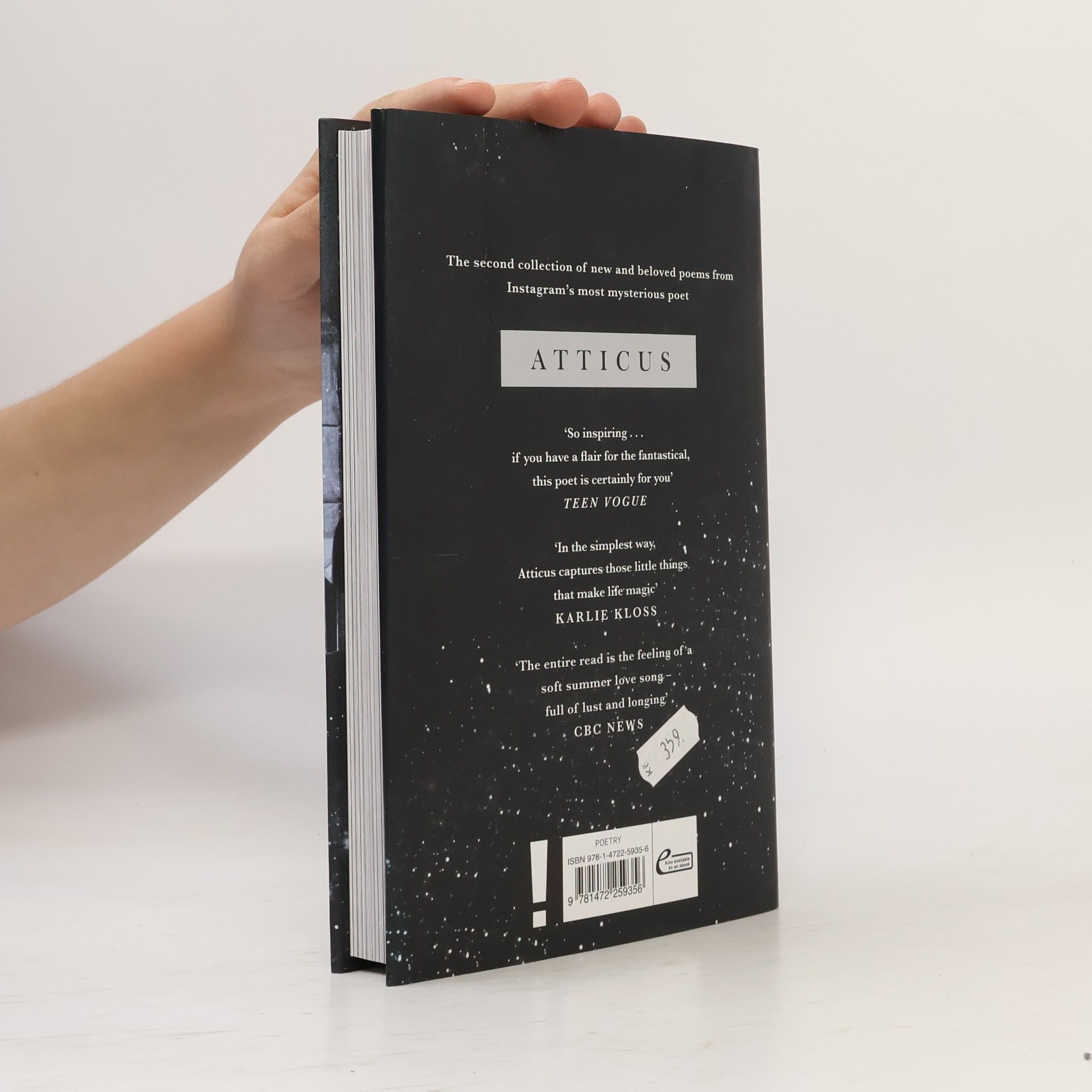 Atticus The dark between stars: Poems