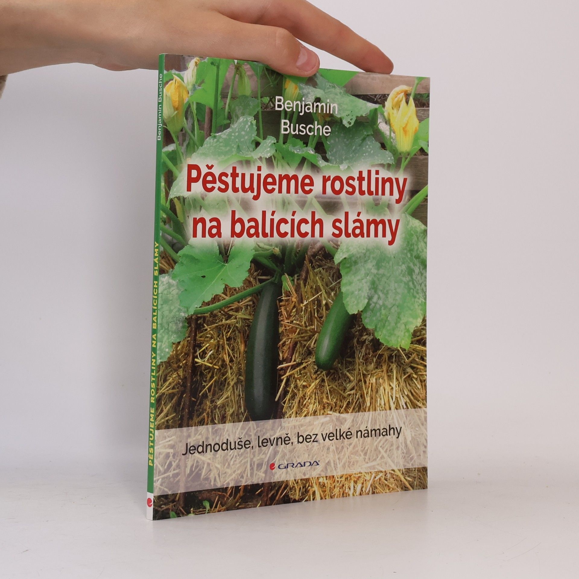 Benjamin Busche Pěstujeme rostliny na balících slámy