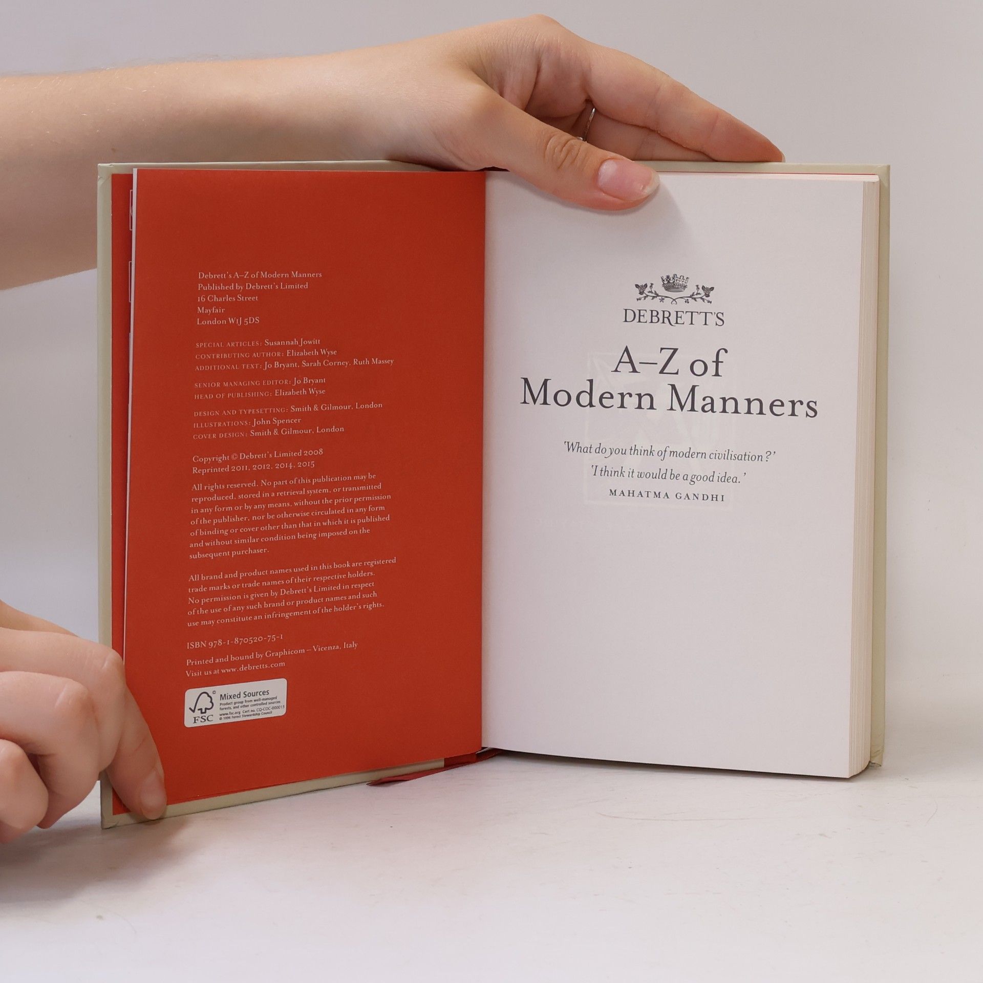 Jo Bryant Debrett's A-Z of Modern Manners