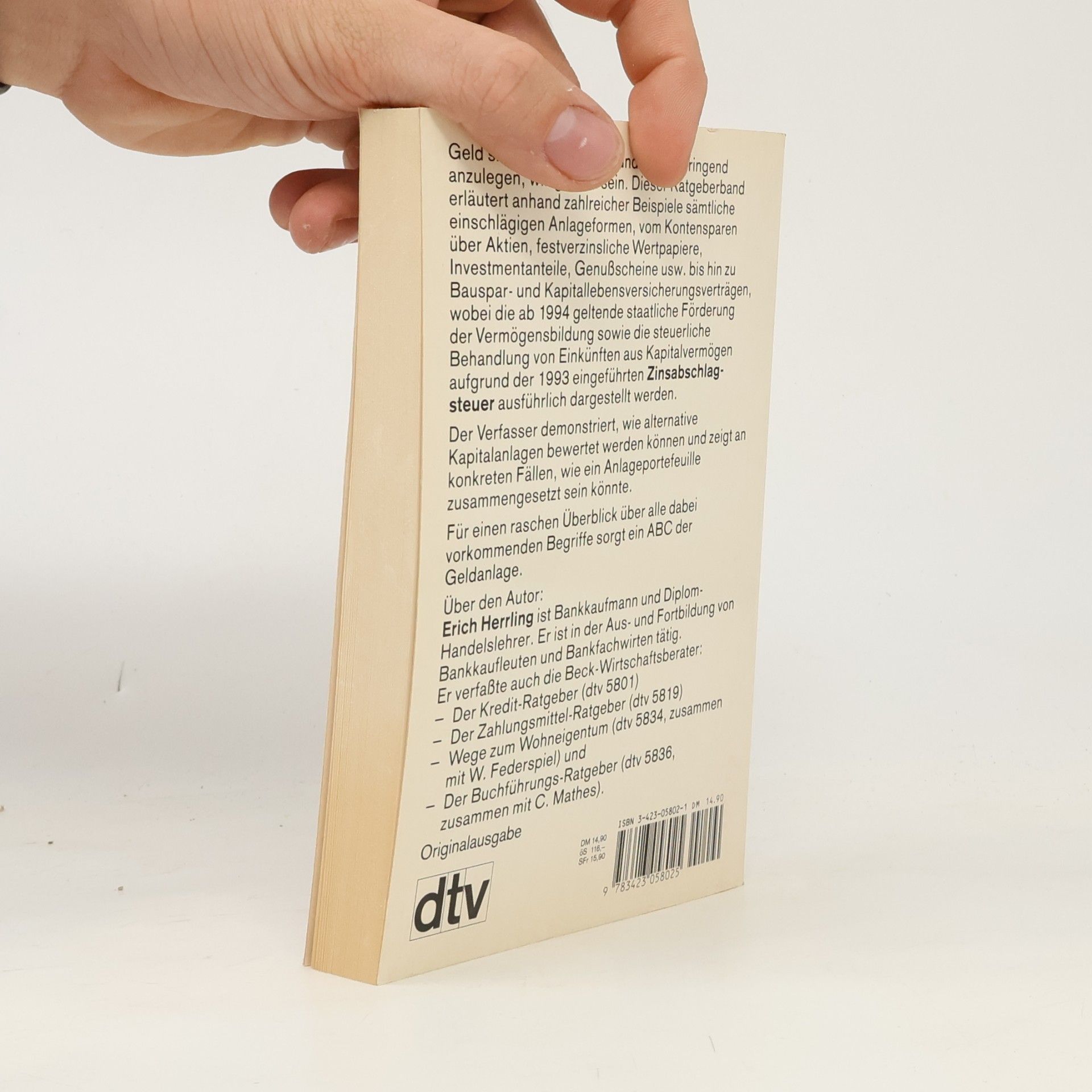 Erich Herrling Der Wertpapier- und Anlage - Ratgeber. So wird mehr aus Ihrem Geld.
