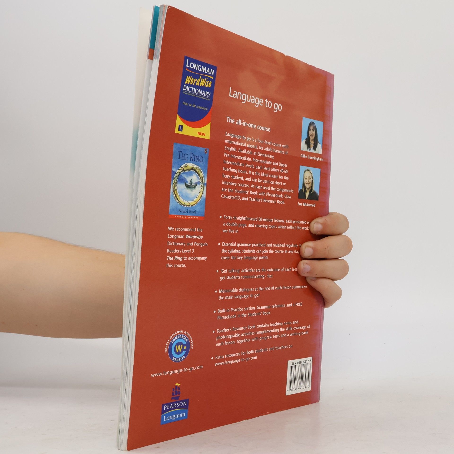 Gillie Cunningham Language to go : Pre-intermediate : Students' book