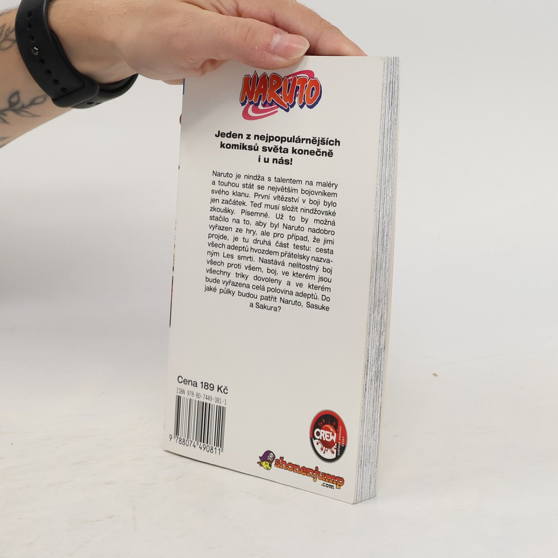 Masashi Kishimoto Naruto. 6. díl, Sakuřino rozhodnutí