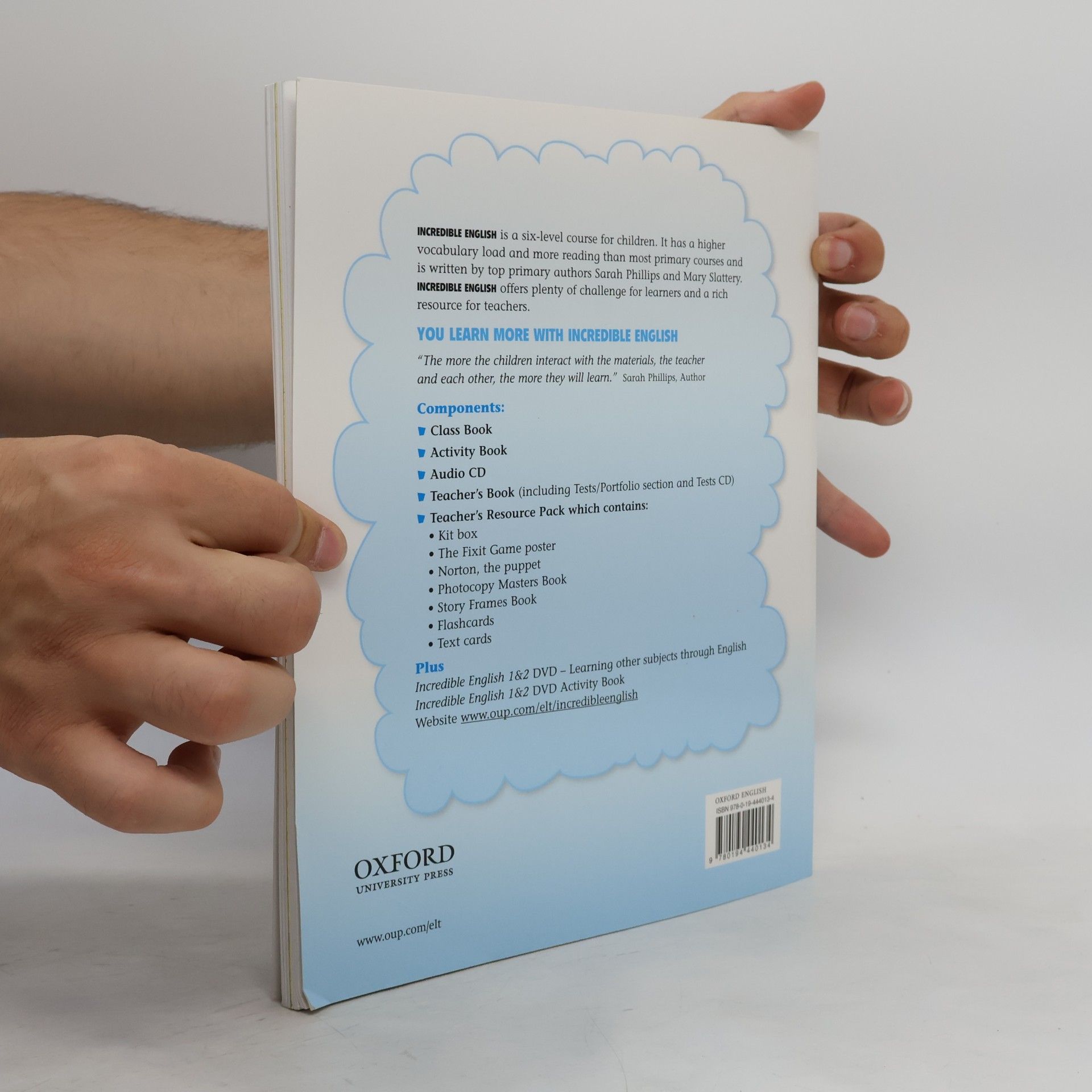 Sarah Phillips Incredible English 1: Activity Book, Class book