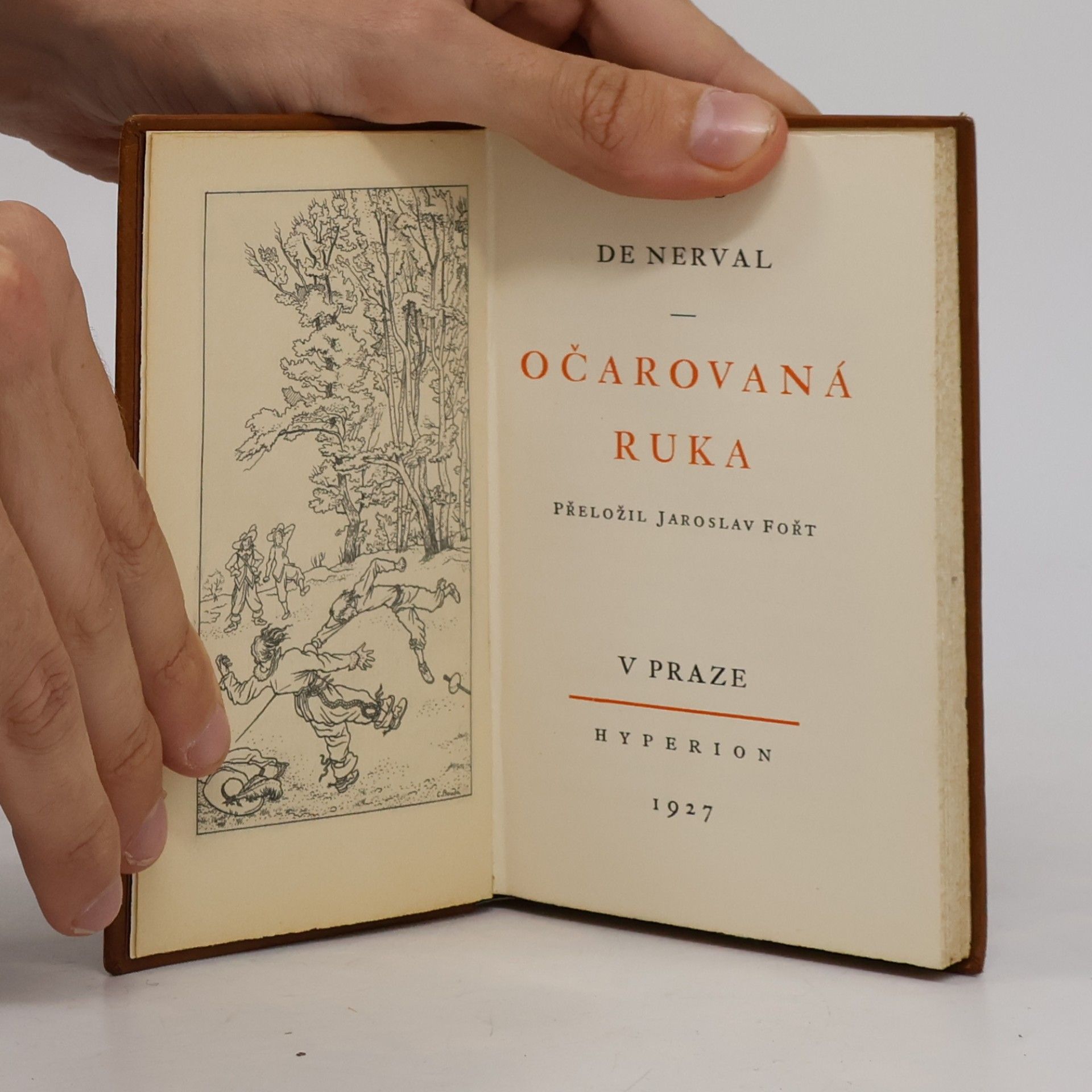 Gérard de Nerval Očarovaná ruka