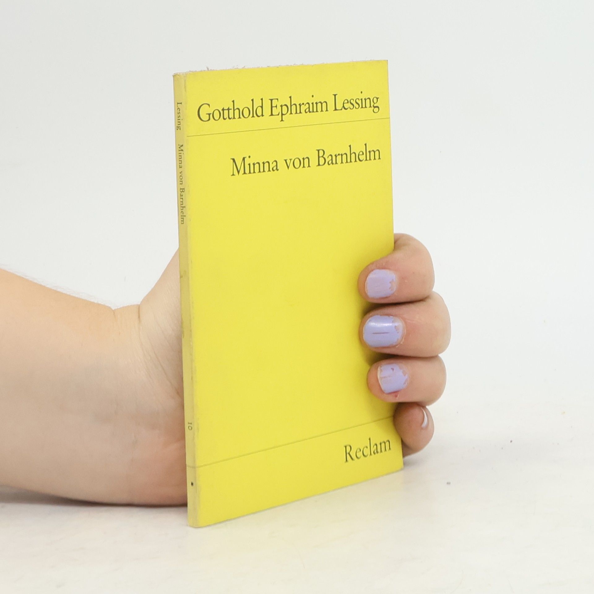Gotthold Ephraim Lessing Minna von Barnhelm