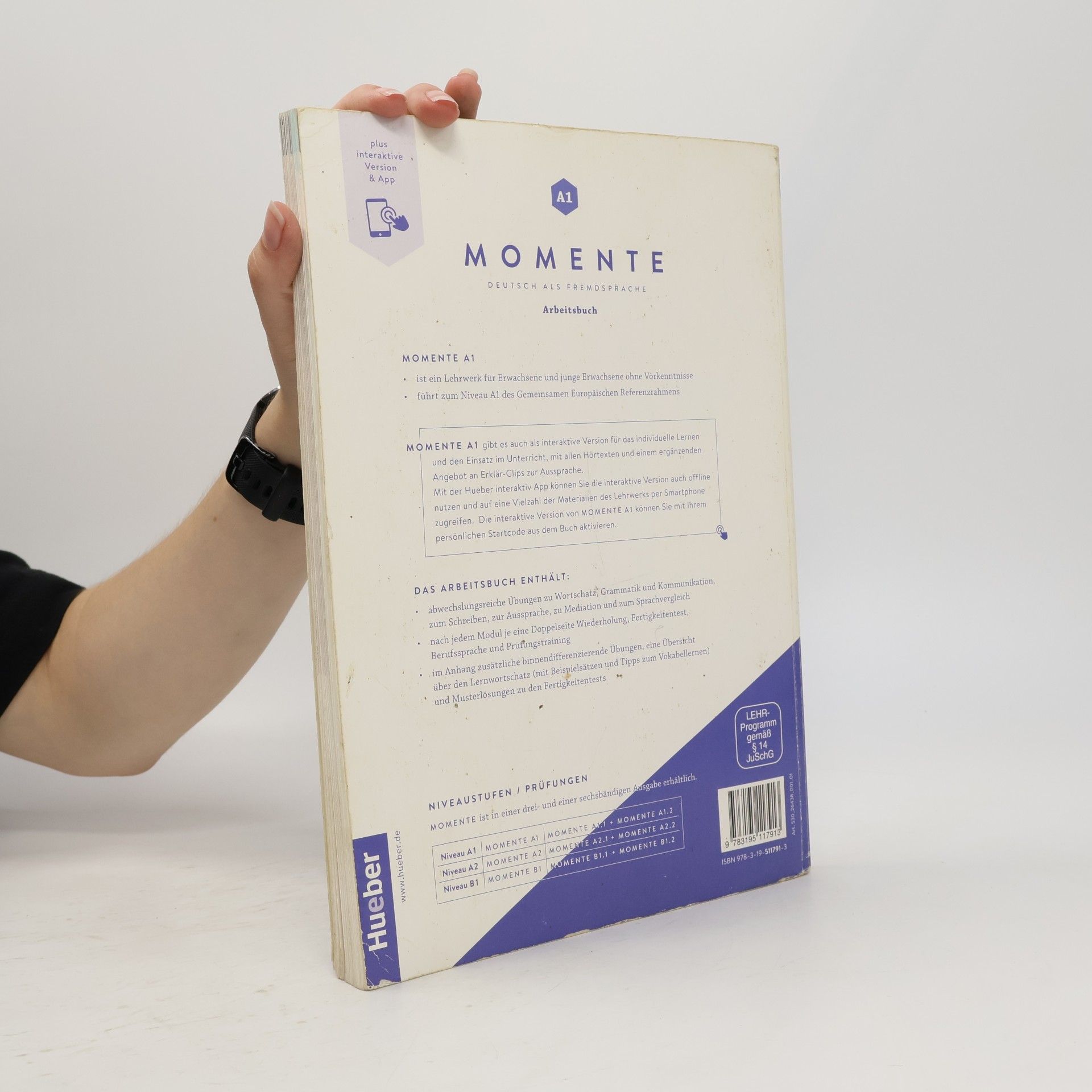 Angela Pude Momente : Deutsch als Fremdsprache. Arbeitsbuch plus interaktive Version
