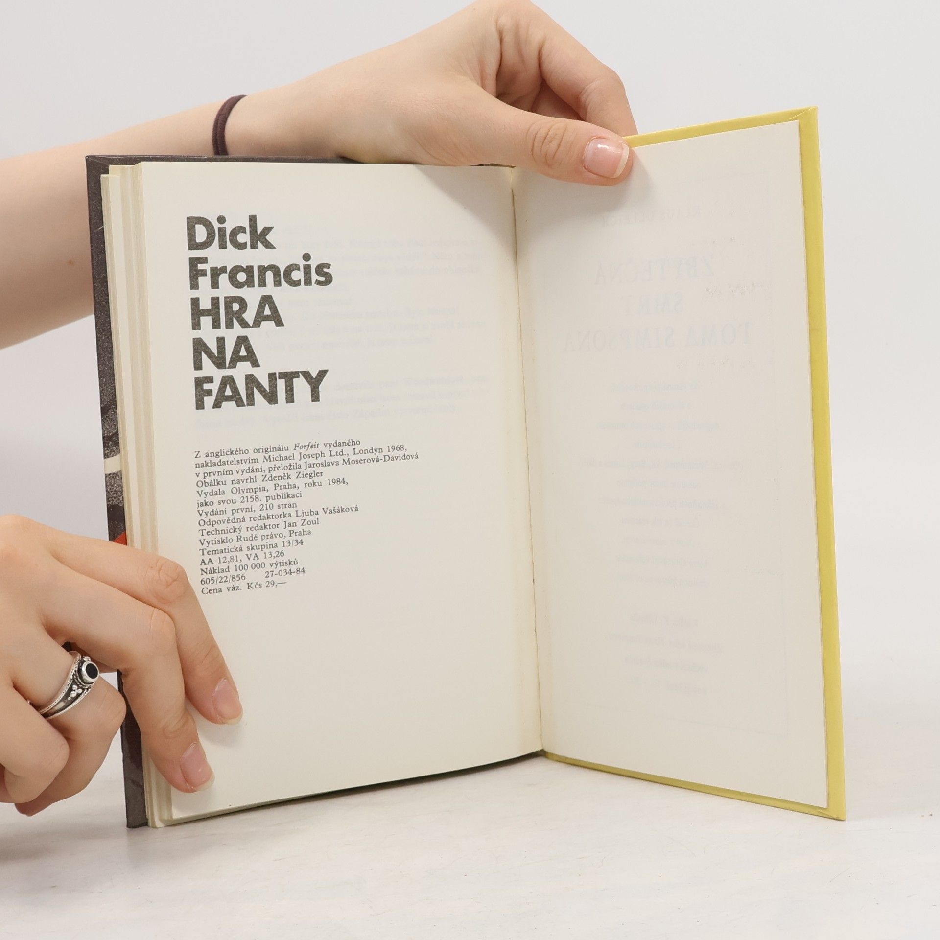 Dick Francis Hra na fanty