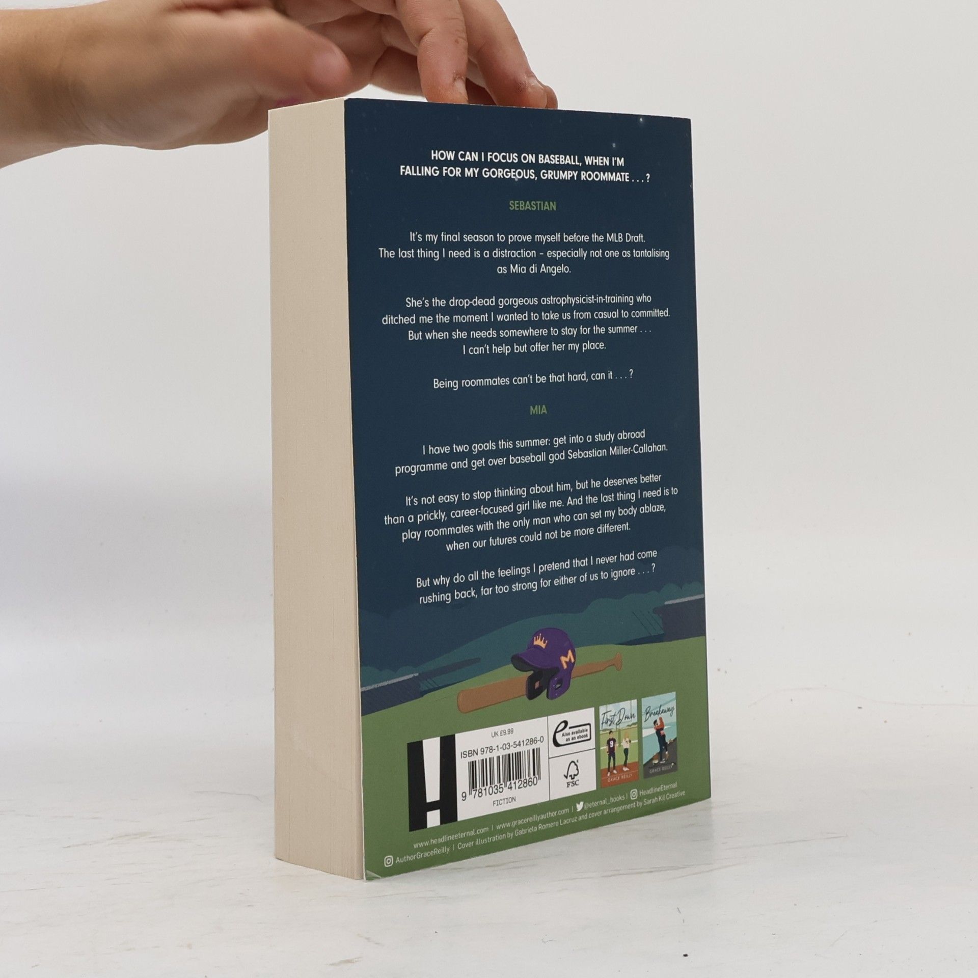 Grace Reilly Stealing Home: The MUST-READ, grumpy sunshine sports romance and TikTok sensation!