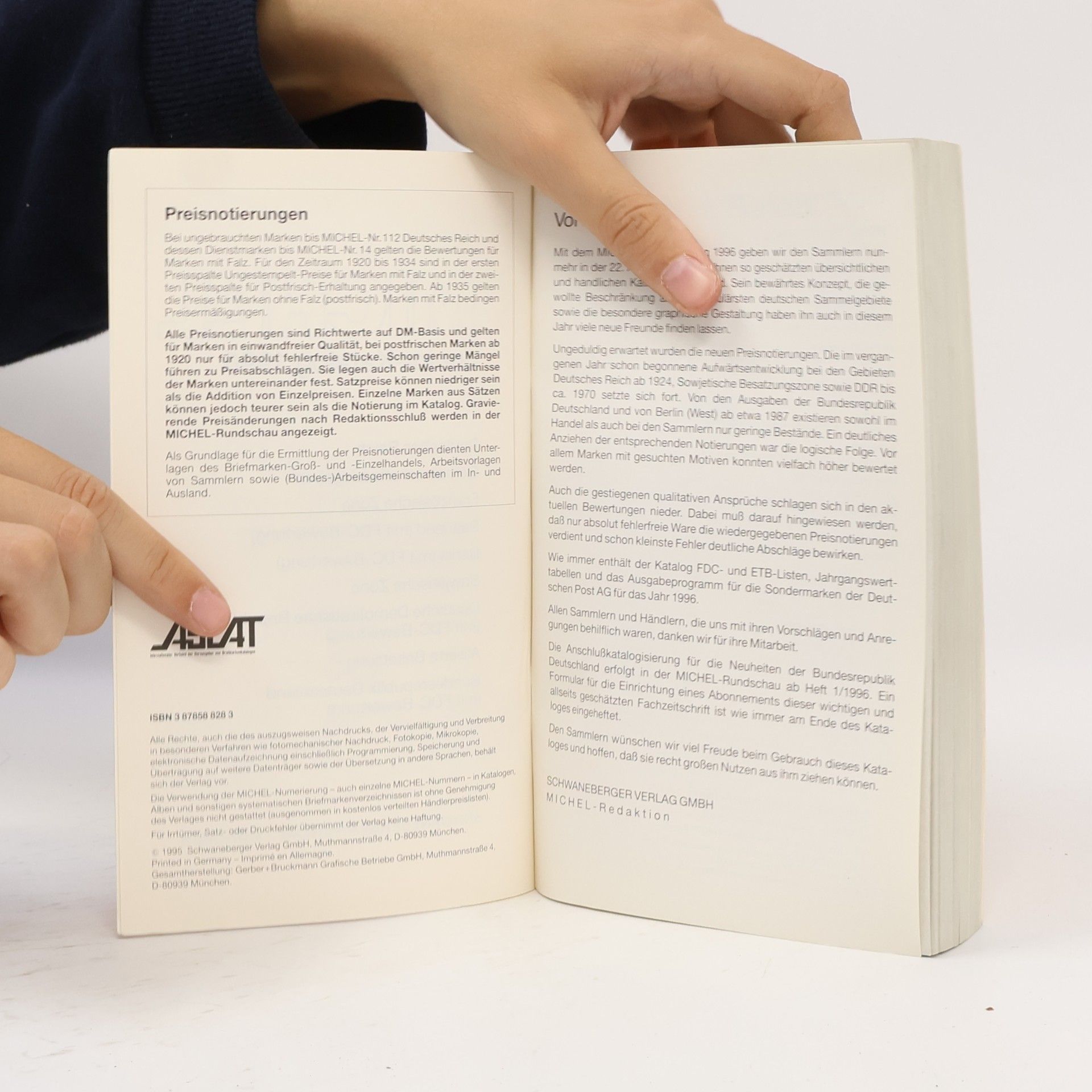 Collectif d'auteurs Michel Junior-Katalog 1996