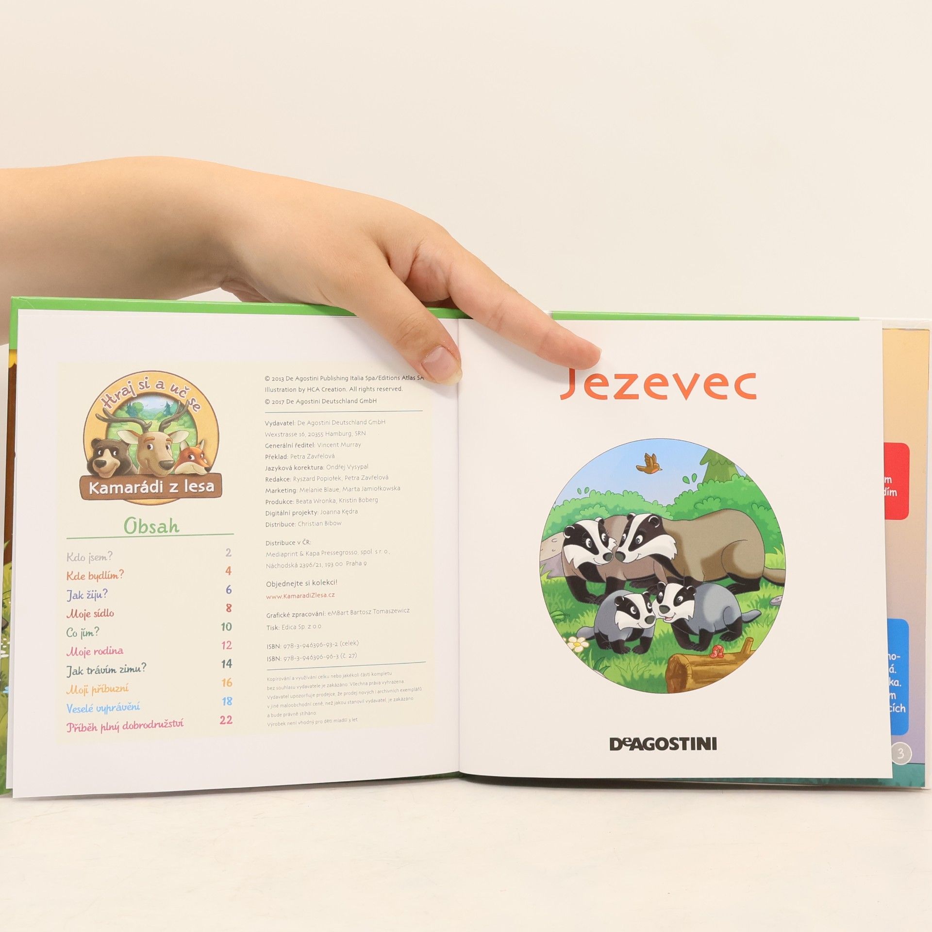 Kolektiv autorů Bydlím v lese 27. Jezevec